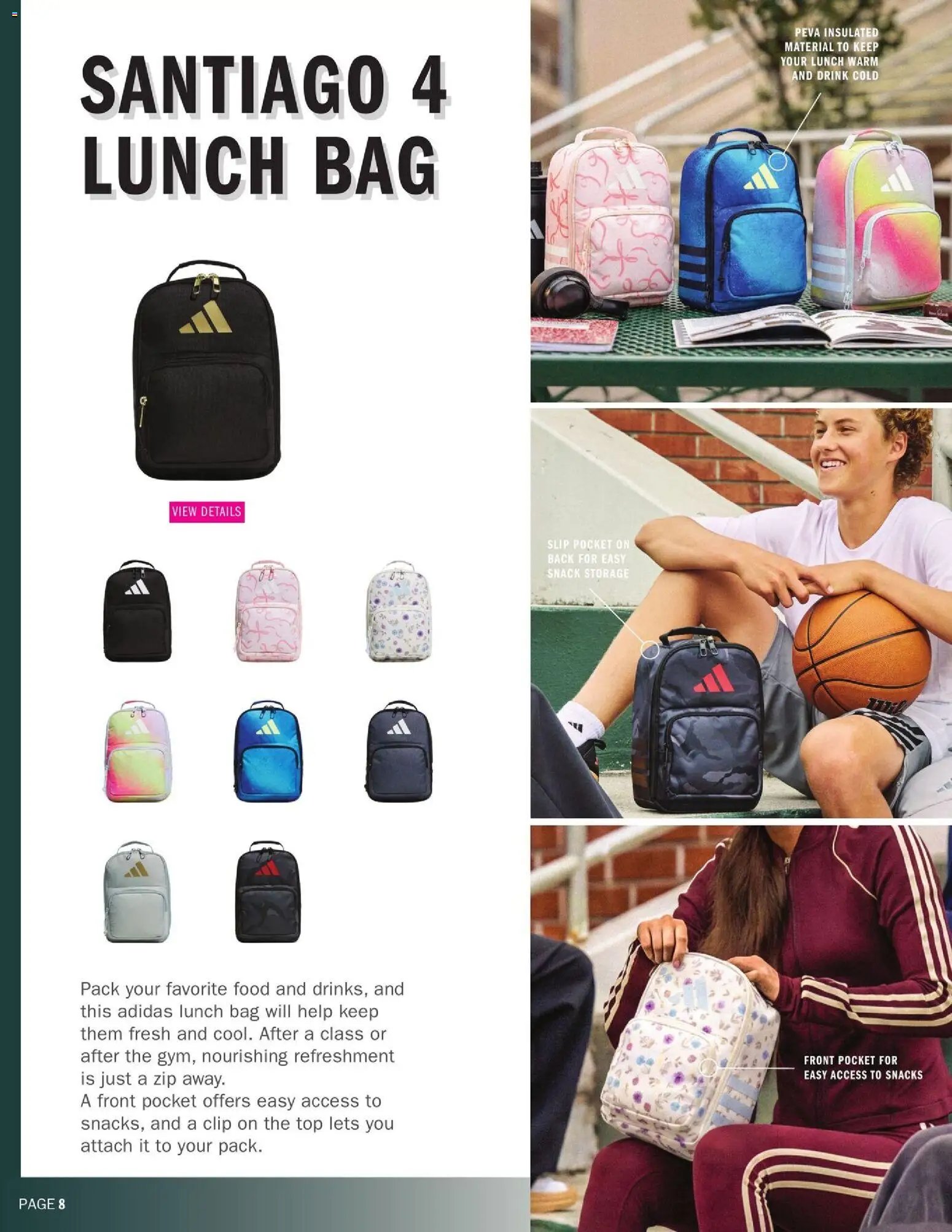 Dunham's Sports Adidas Back-To-School Backpack & Lunch Kit Guide