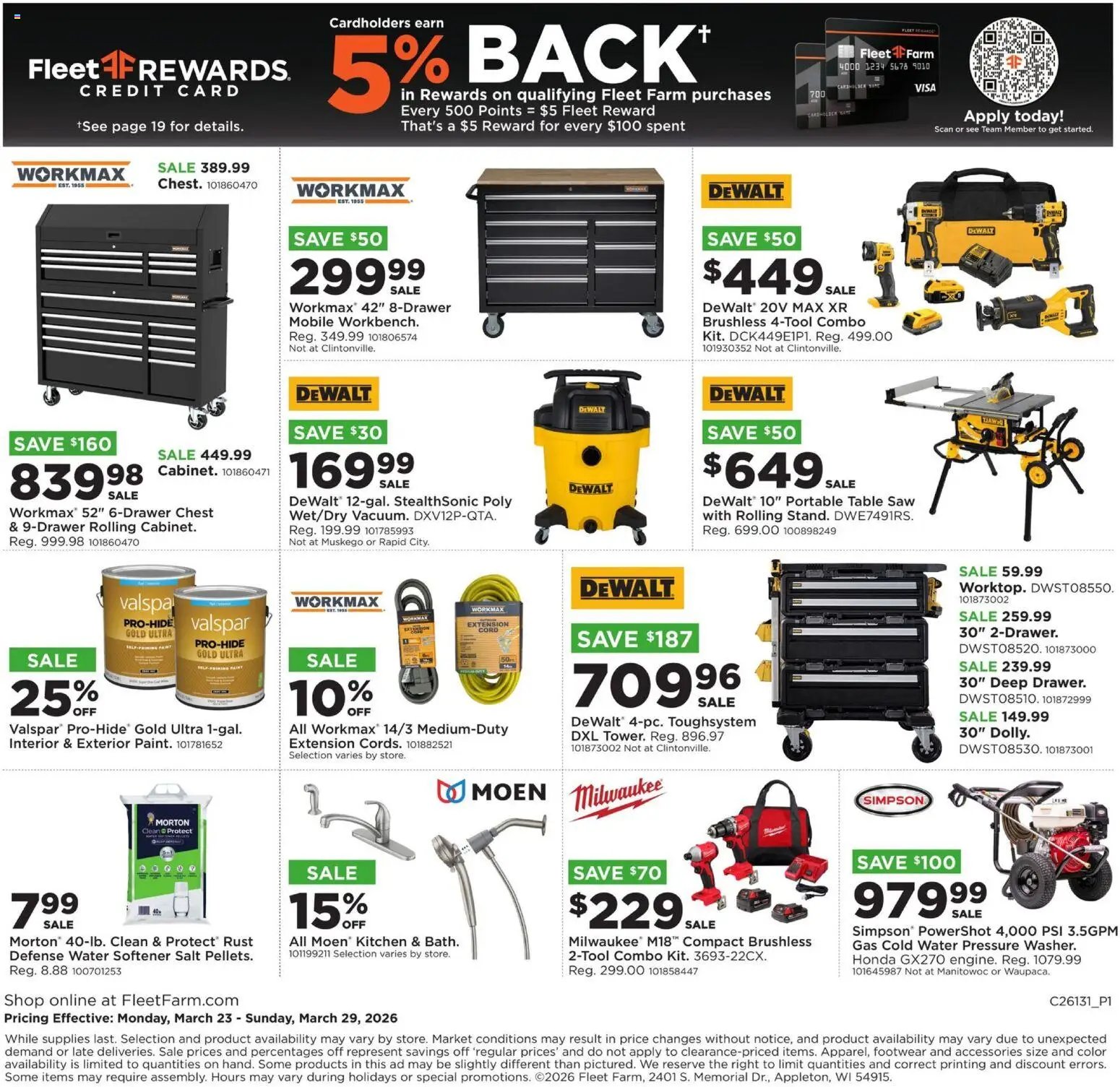 Mills Fleet Farm Weekly Ad