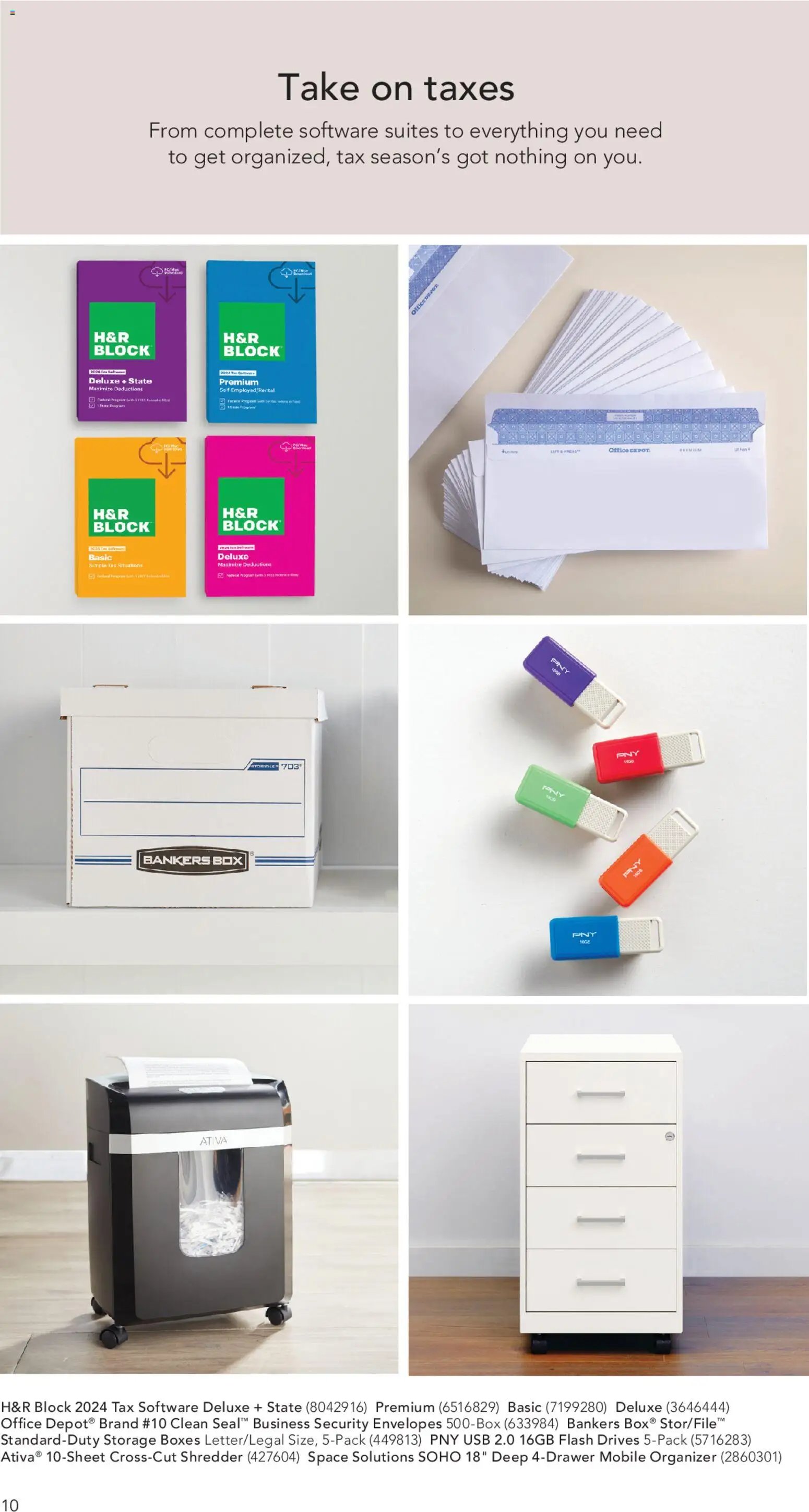 Office Depot Catalog