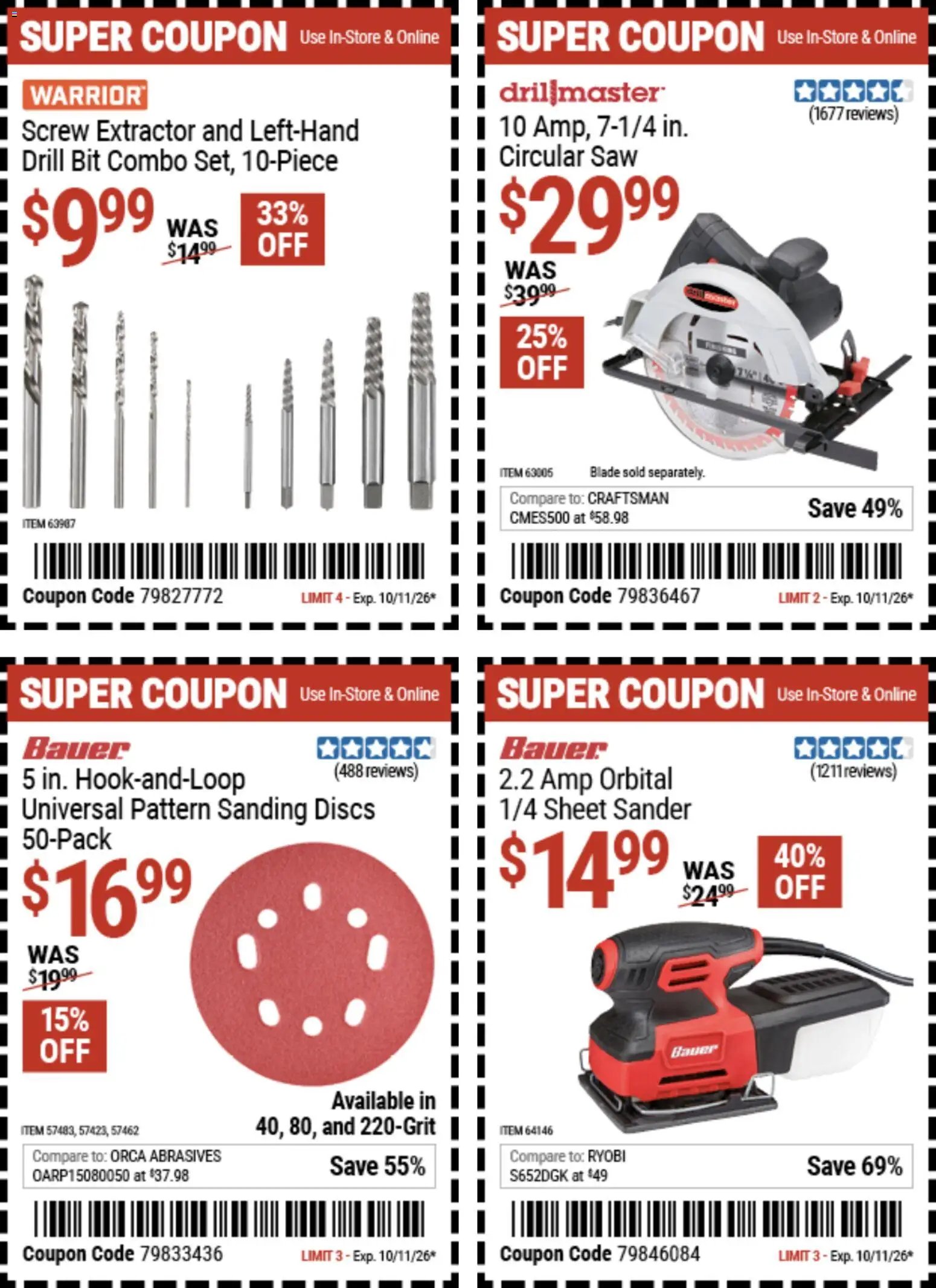 Harbor Freight Weekly Ad