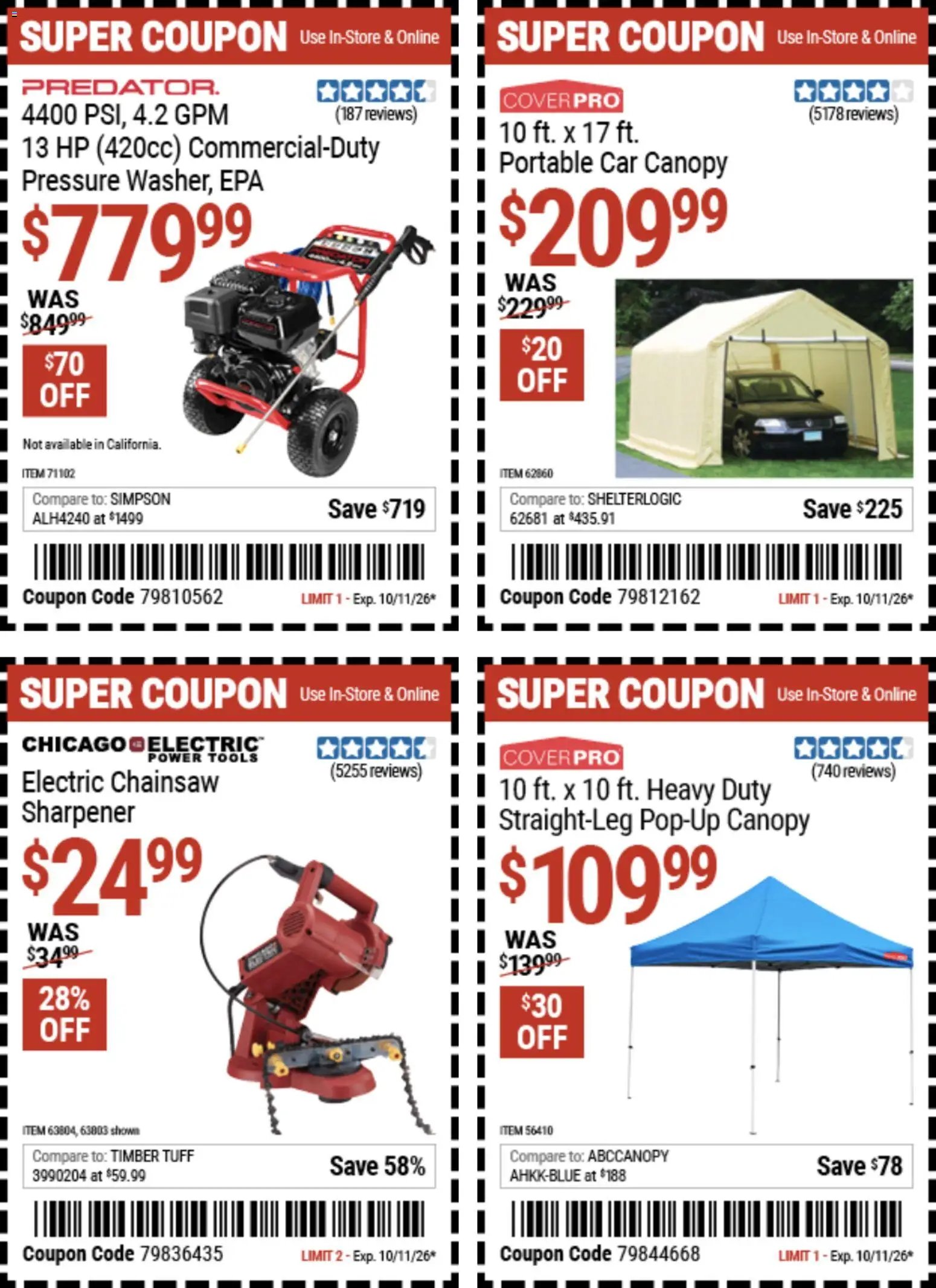 Harbor Freight Weekly Ad