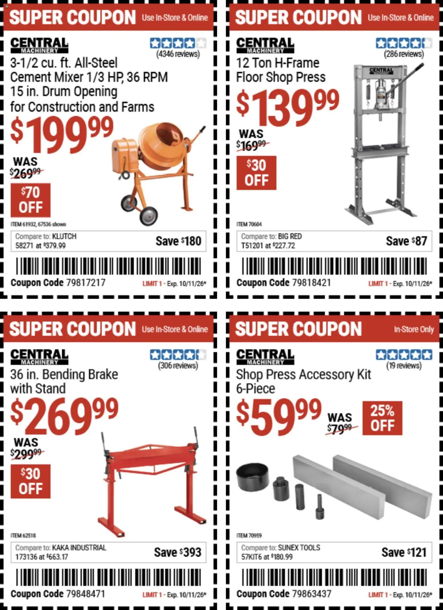 Harbor Freight Weekly Ad