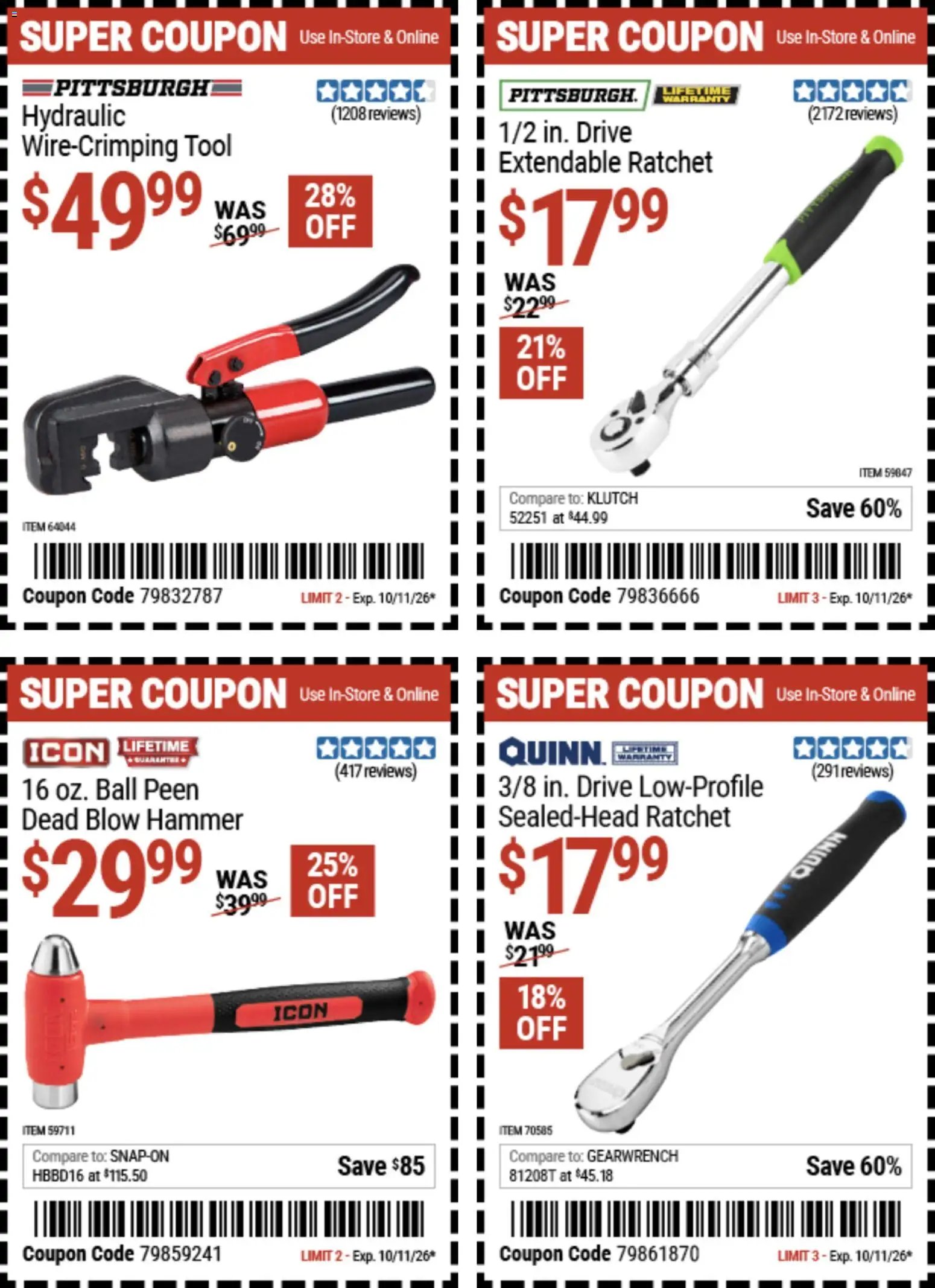 Harbor Freight Weekly Ad