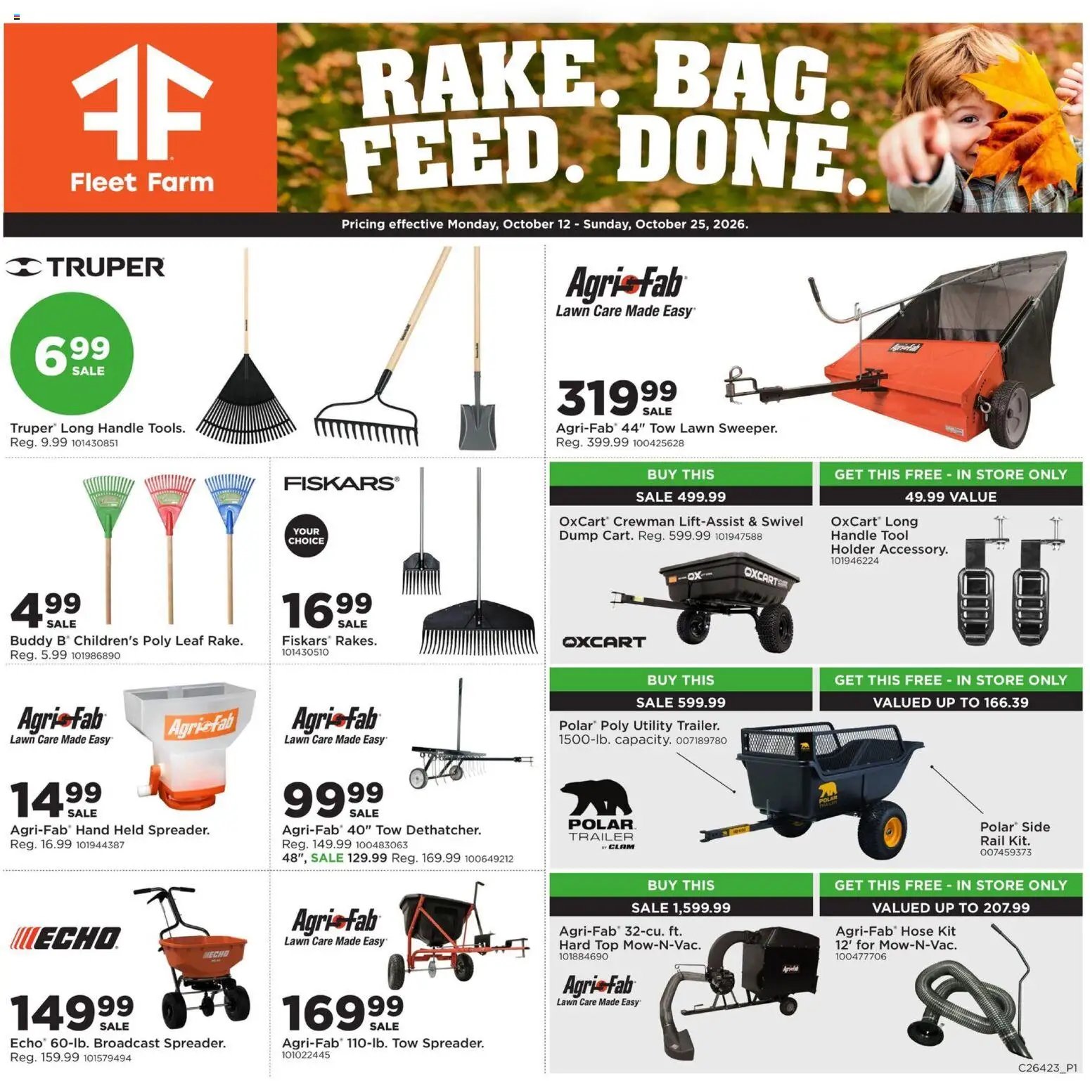 Mills Fleet Farm Ad