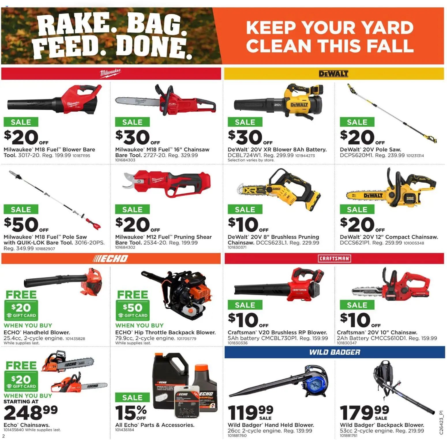 Mills Fleet Farm Ad