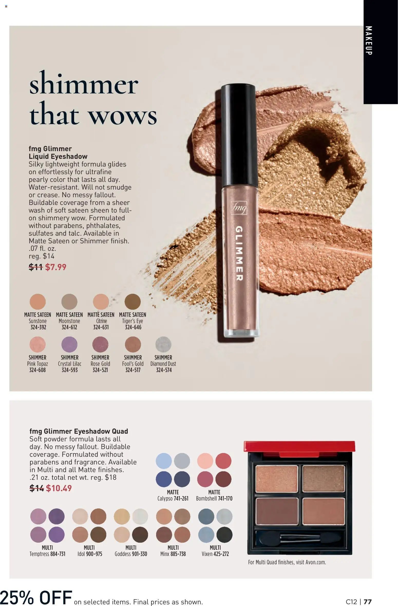Avon Brochure
