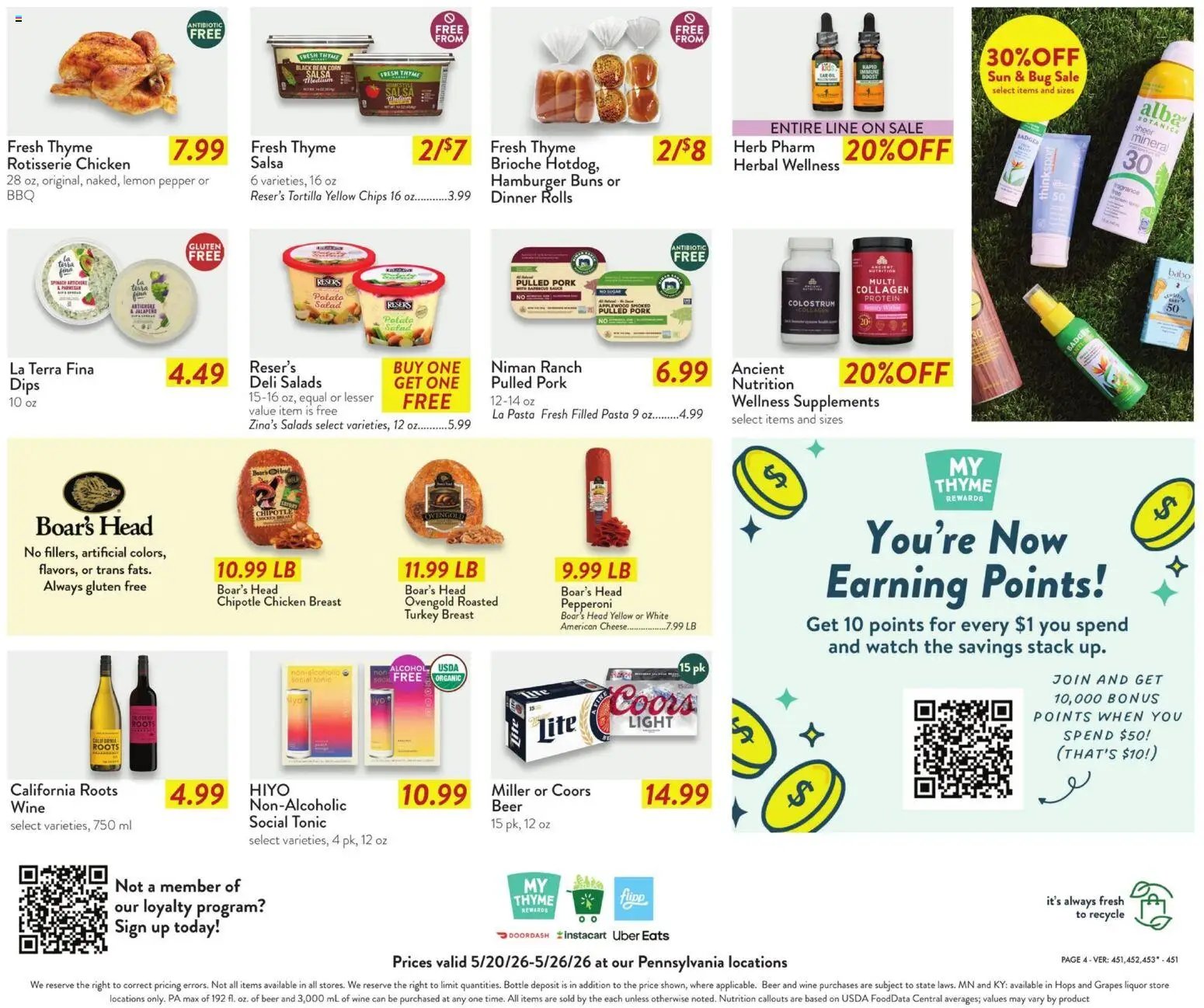 Fresh Thyme Weekly Ad - PA
