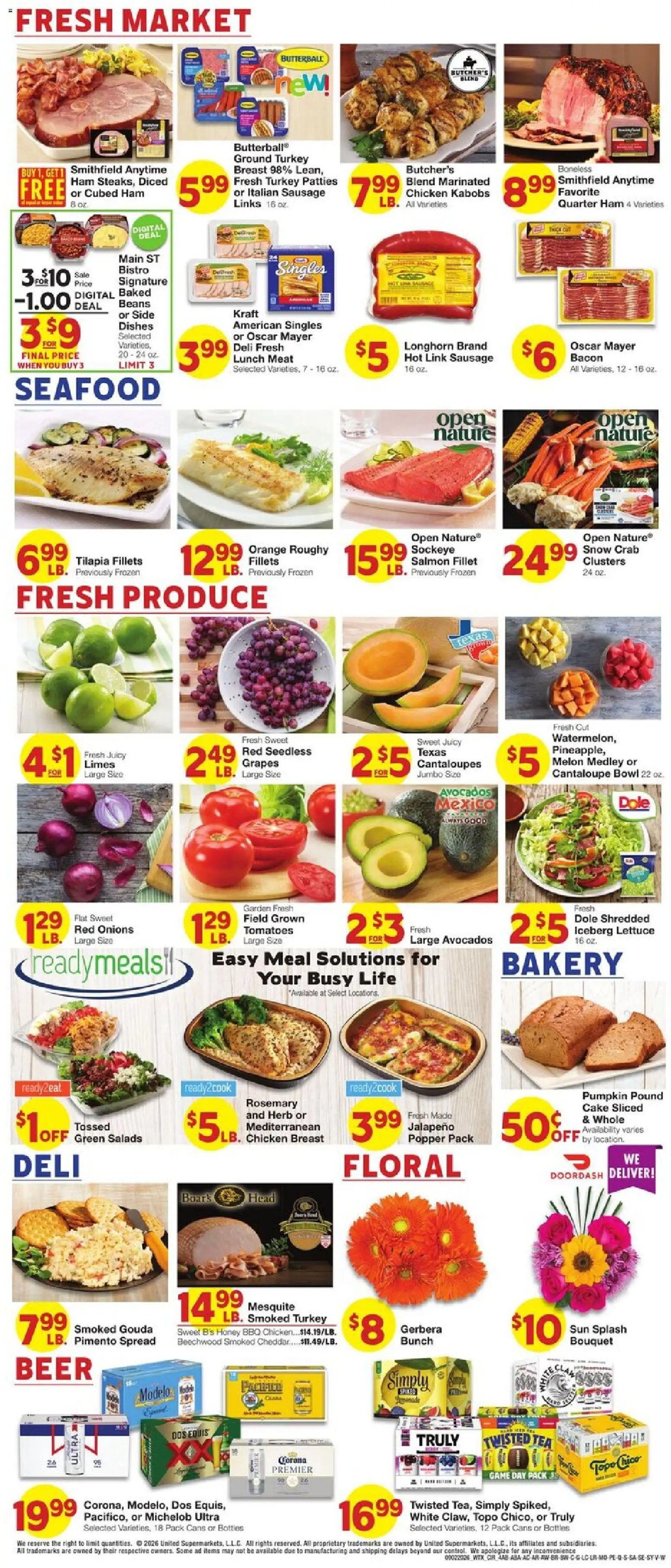 United Supermarkets Weekly Ad