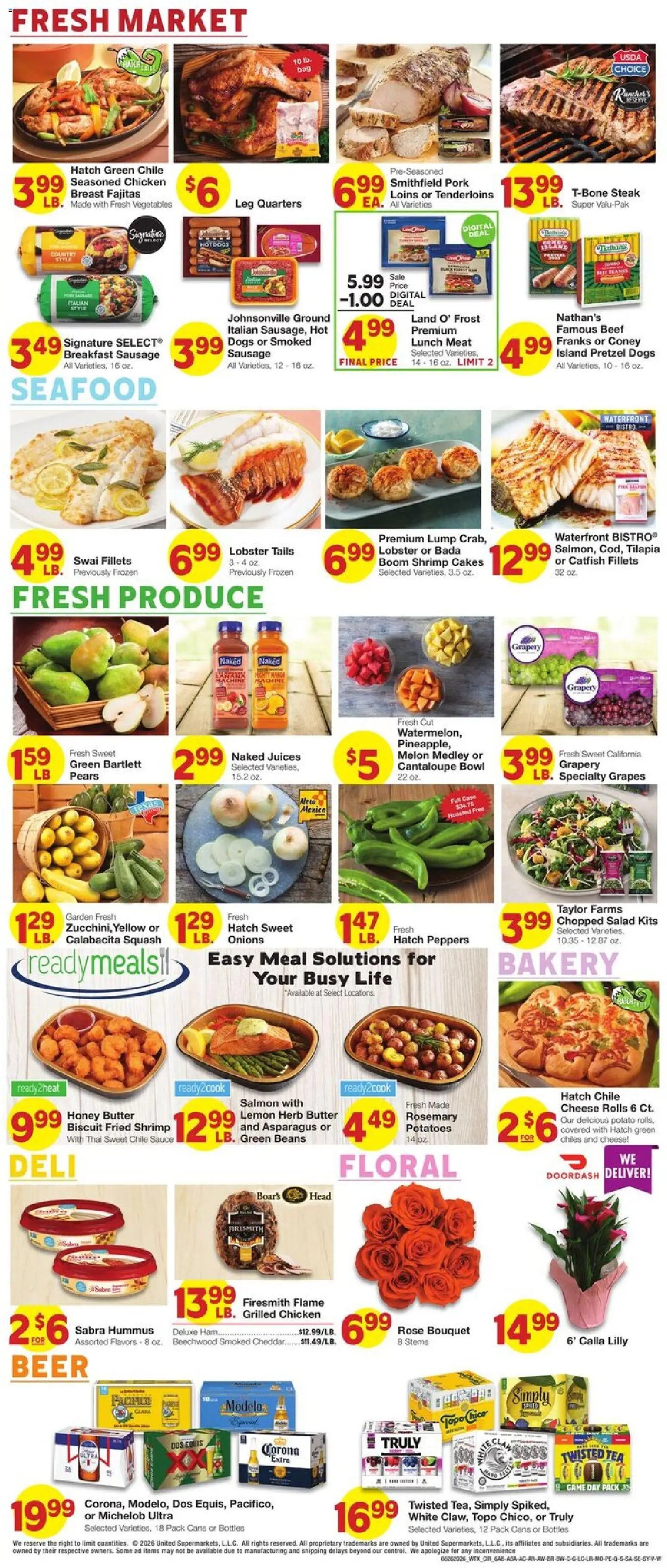 United Supermarkets Weekly Ad