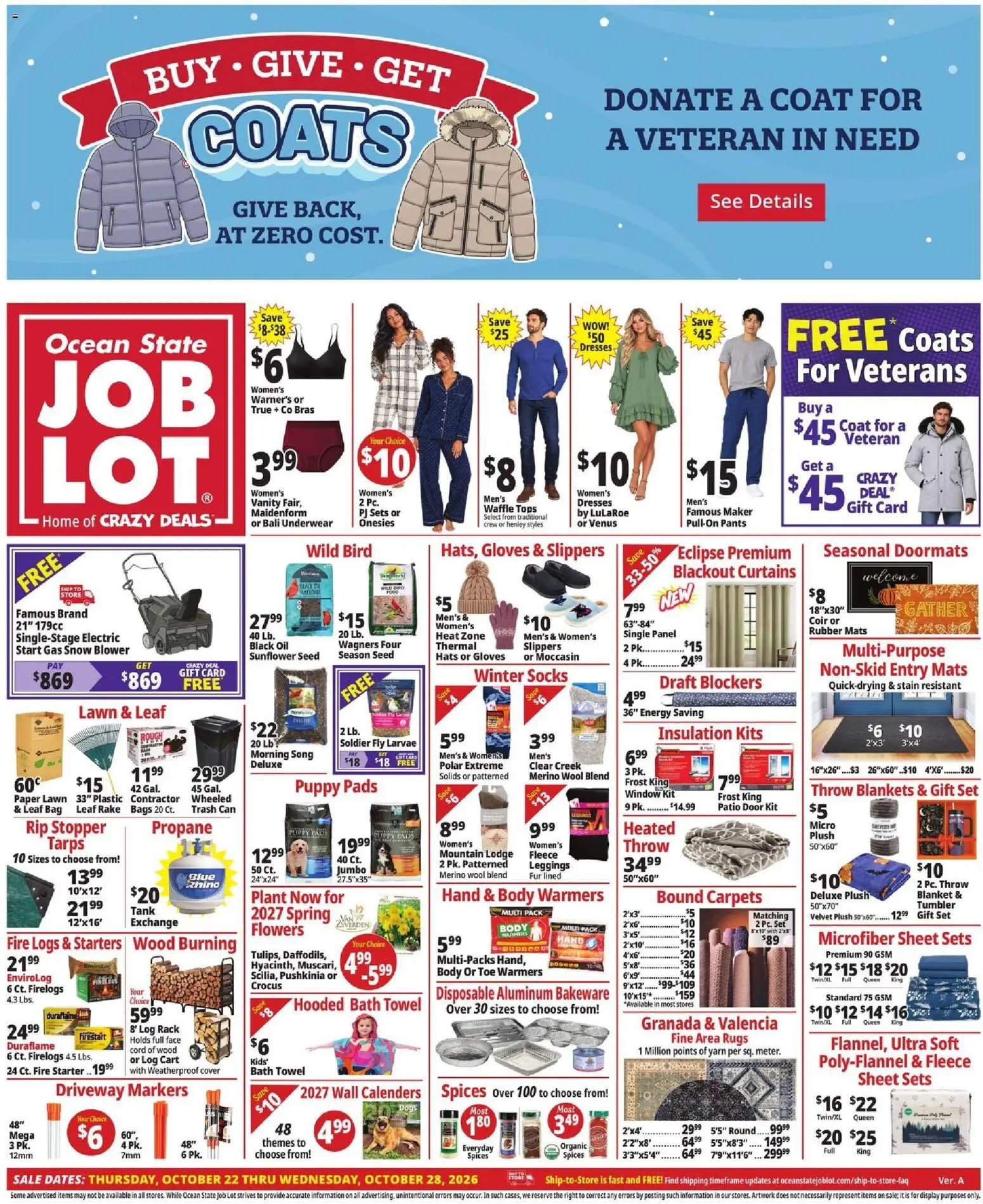 Ocean State Job Lot Weekly Ad - MA