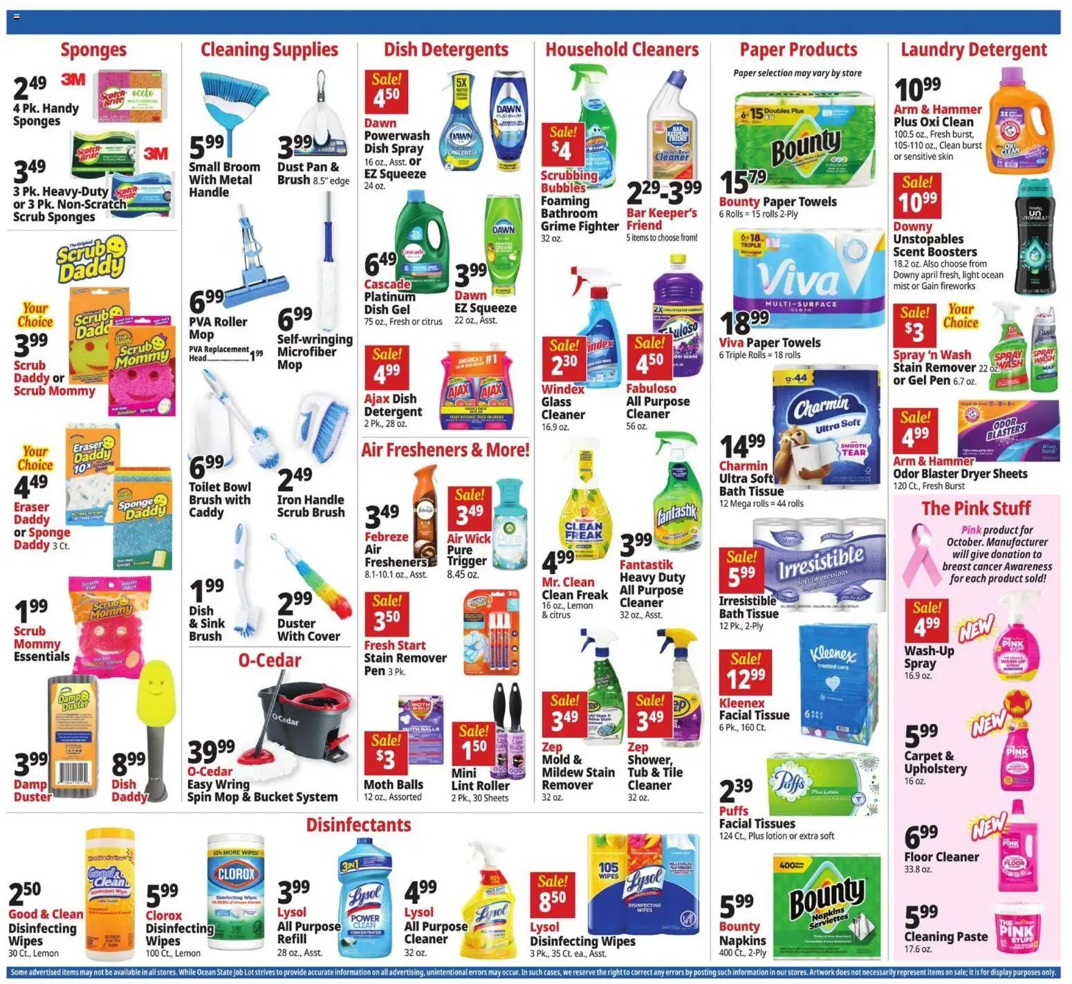 Ocean State Job Lot Weekly Ad - MA