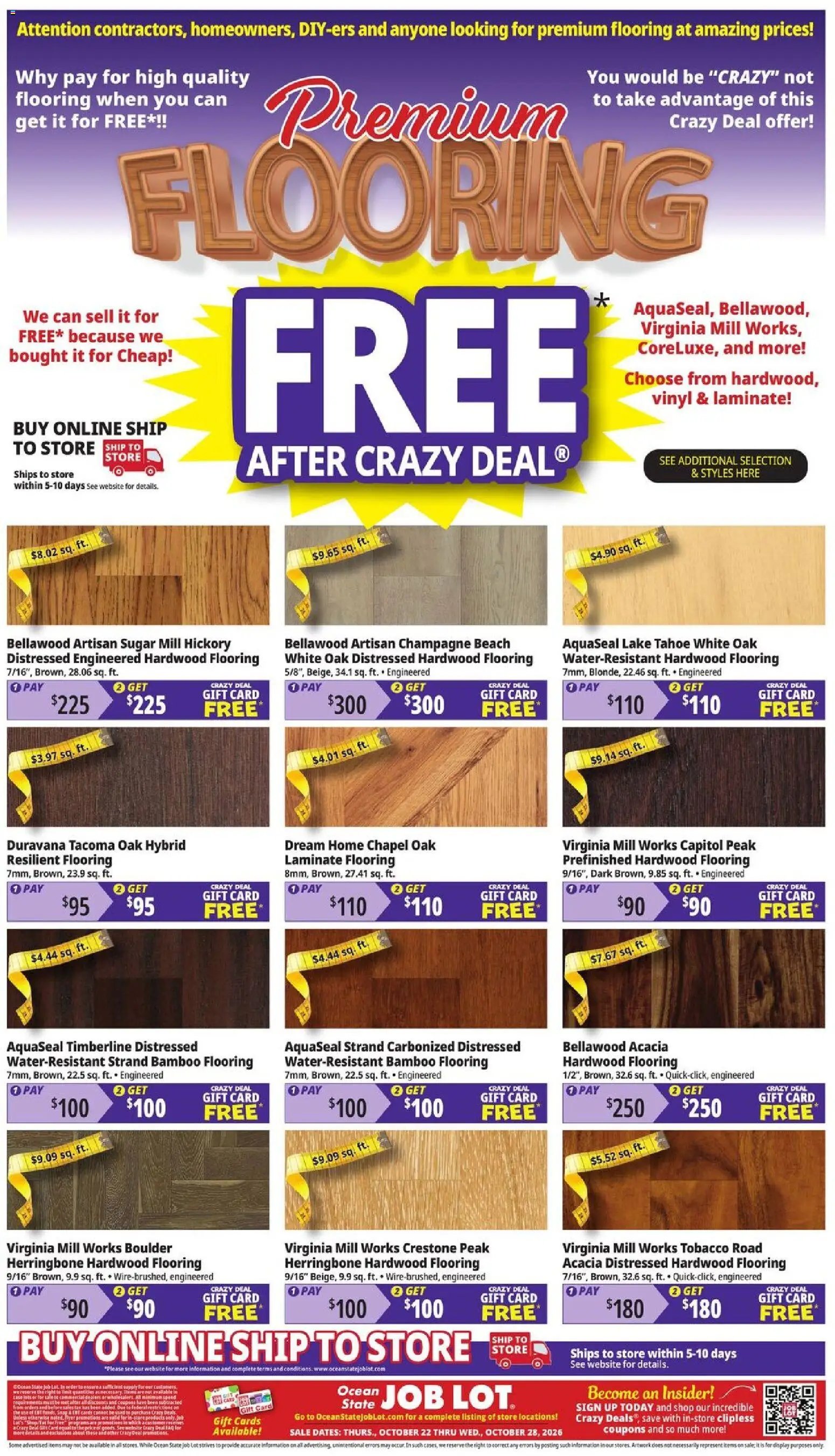 Ocean State Job Lot Weekly Ad - MA
