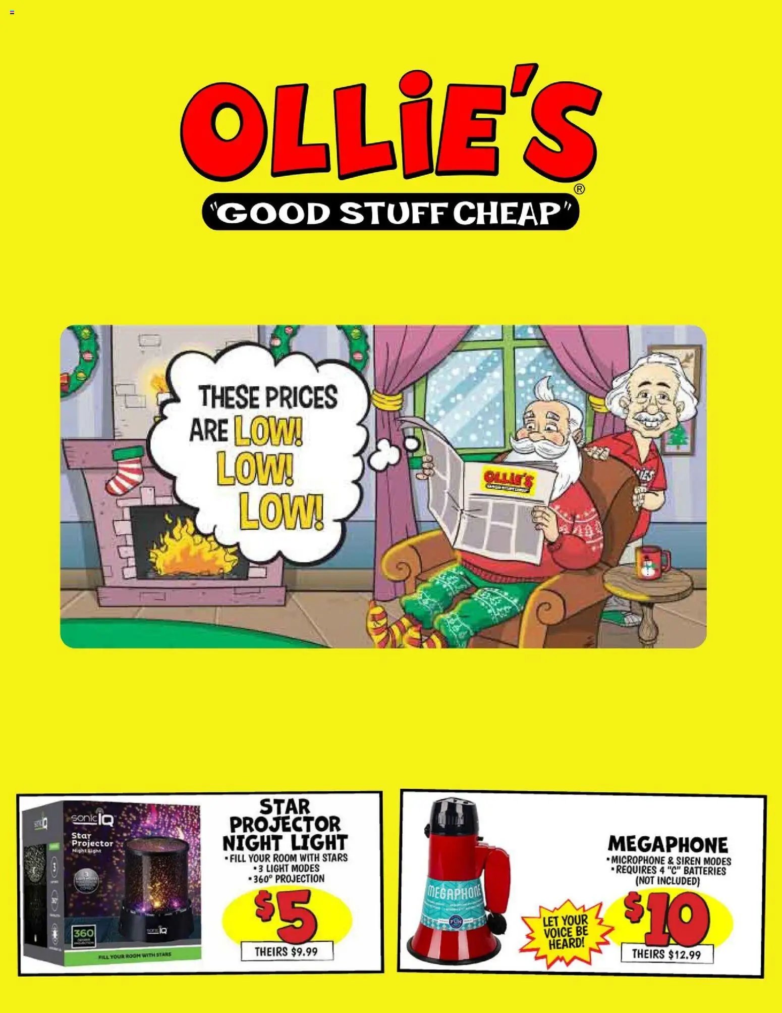 Ollie's Ad