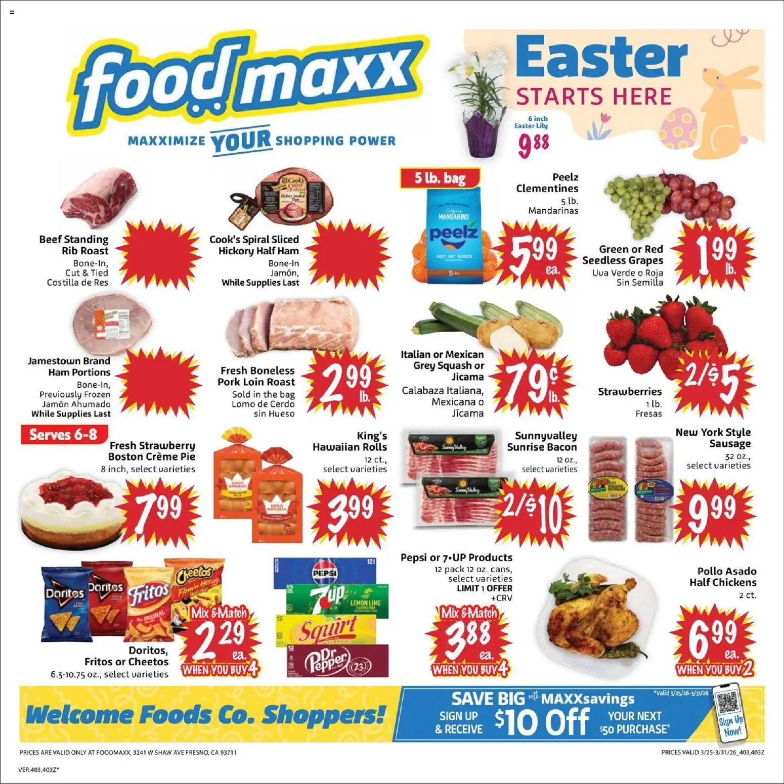 FoodMaxx Weekly Ad - CA