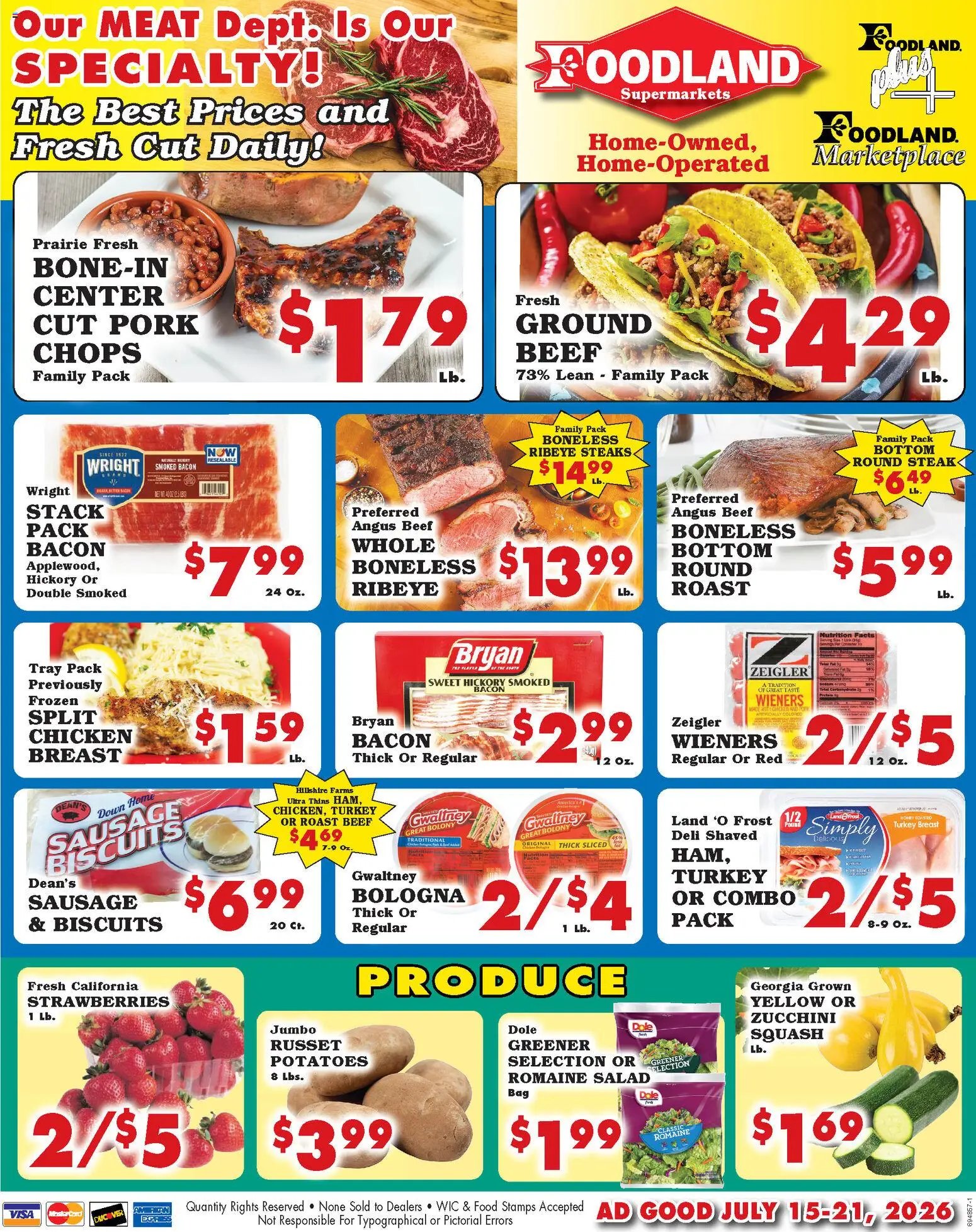 Foodland Weekly Ad - Supermarkets