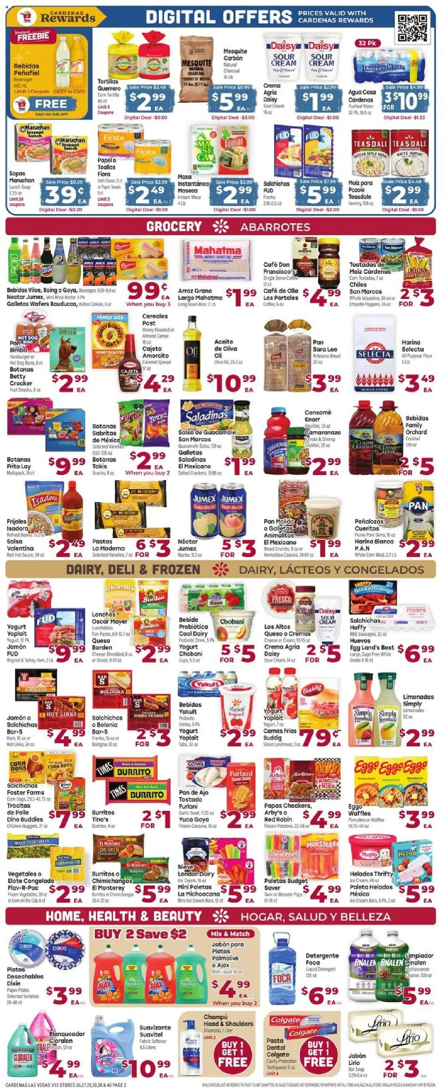 Cardenas Weekly Ad - NV