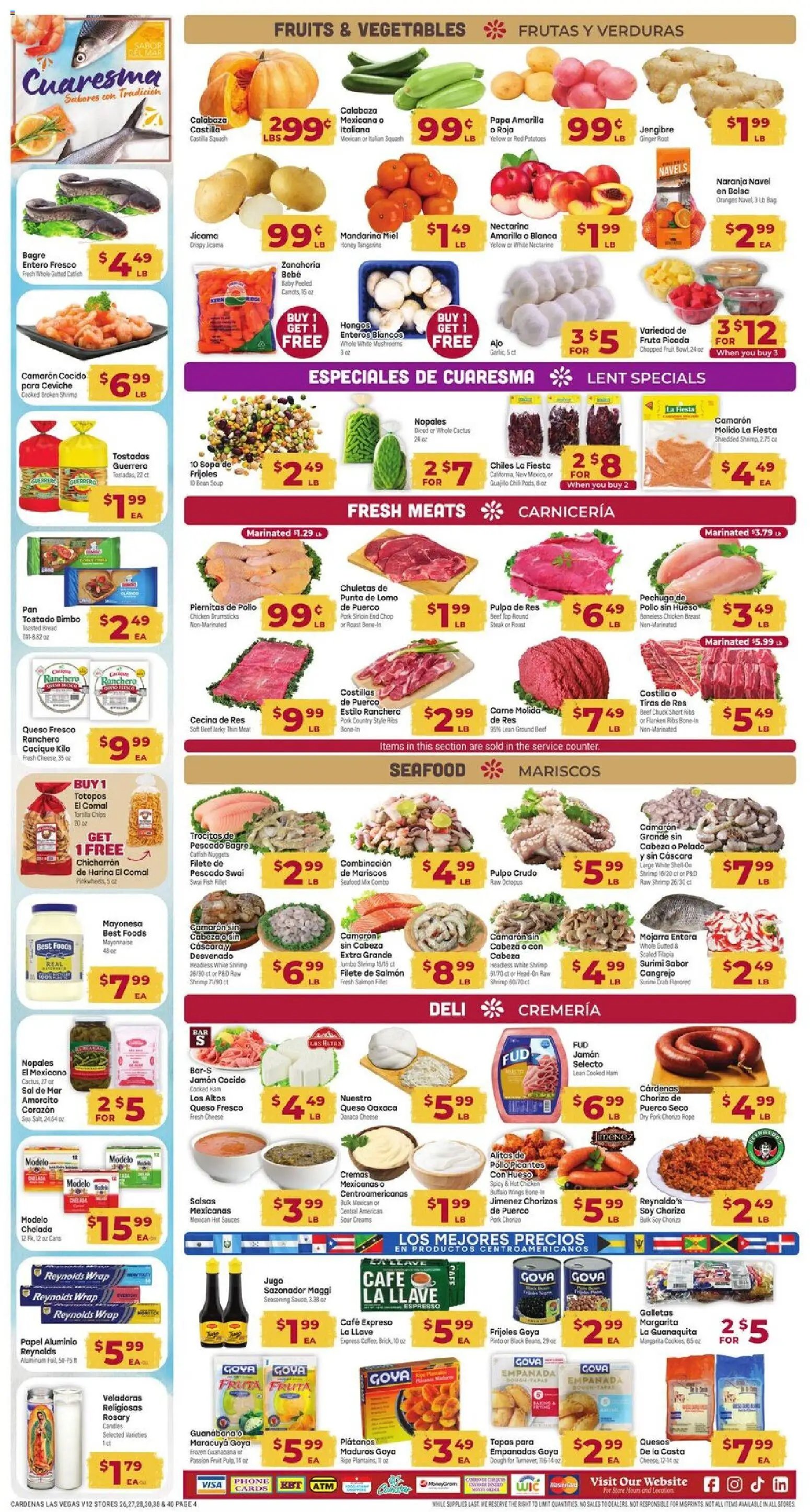 Cardenas Weekly Ad - NV