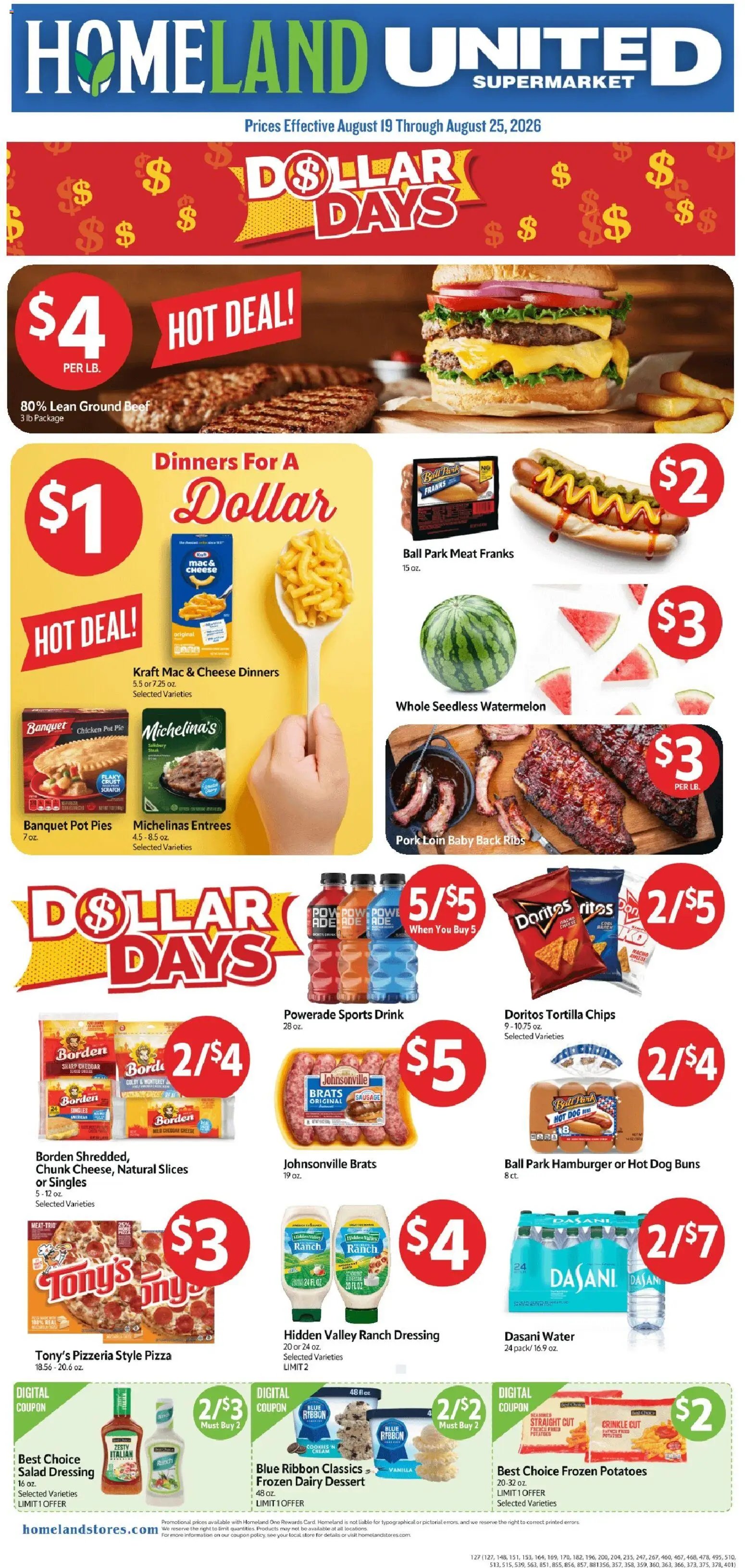Homeland Weekly Ad