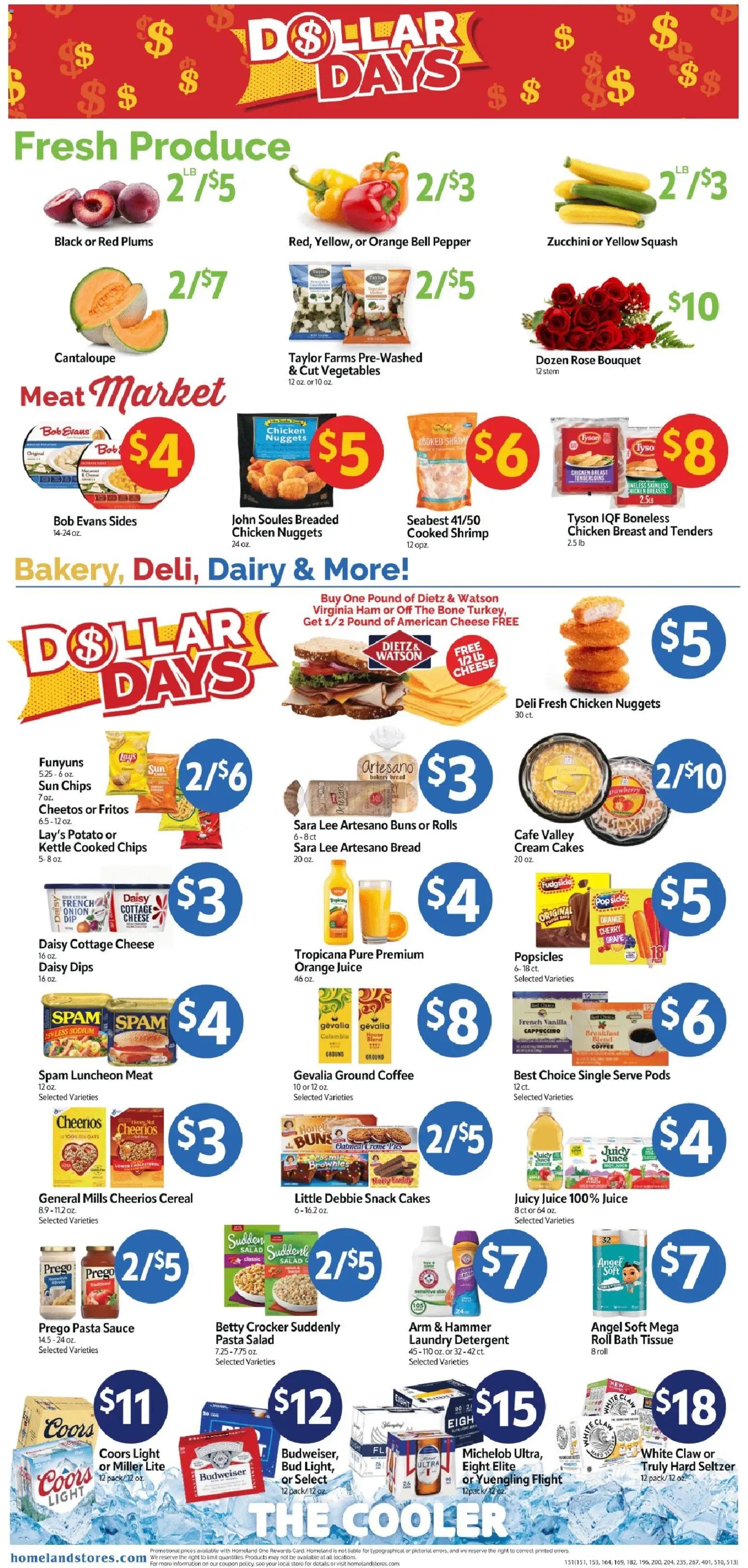 Homeland Weekly Ad