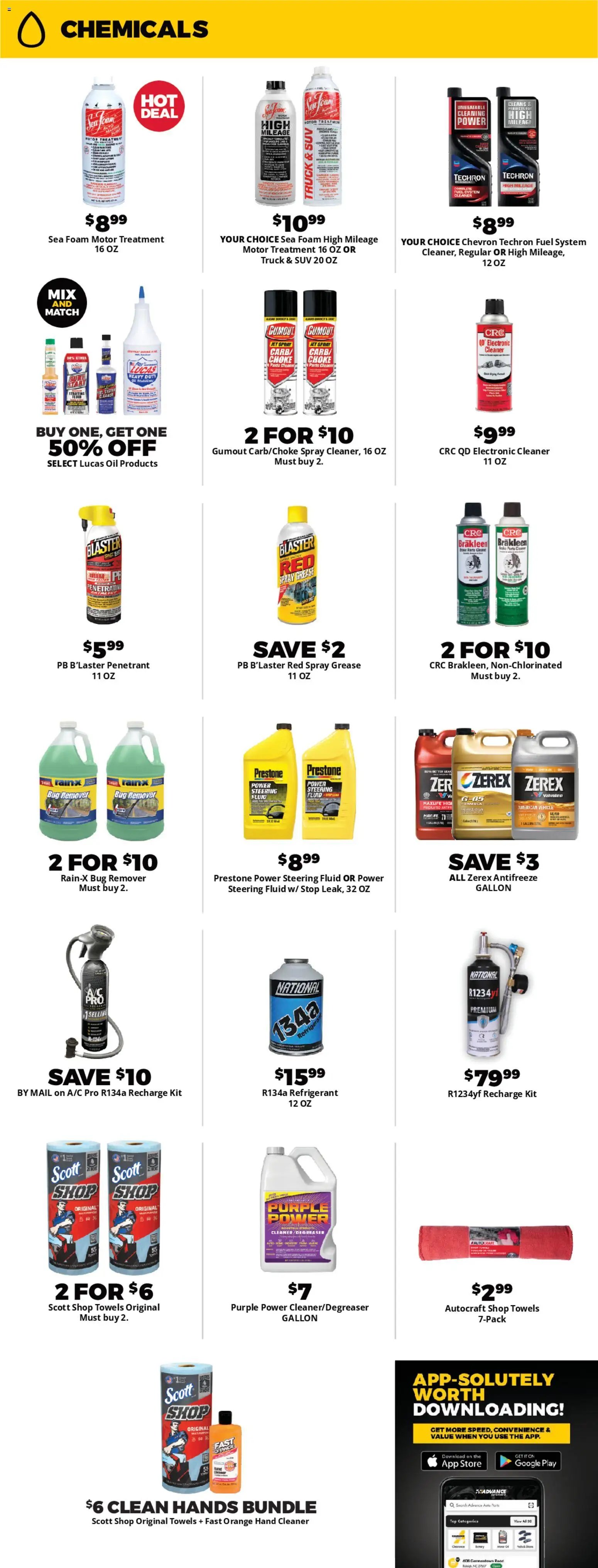 Advance Auto Parts Weekly Ad