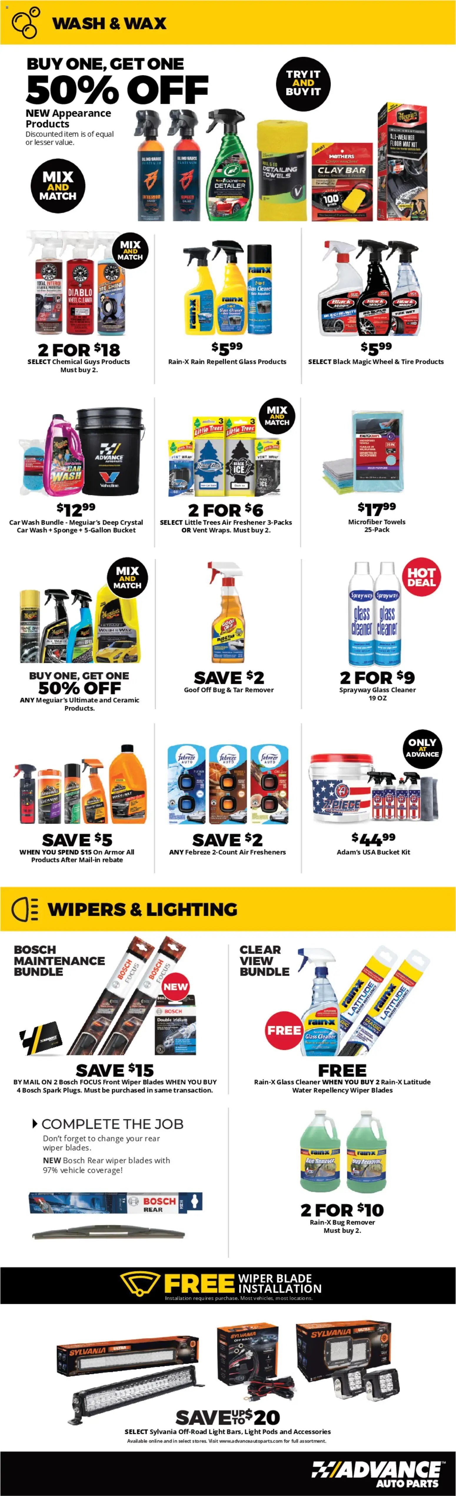 Advance Auto Parts Weekly Ad