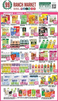 99 Ranch Market Beverages | Snack | Frozen Dessert