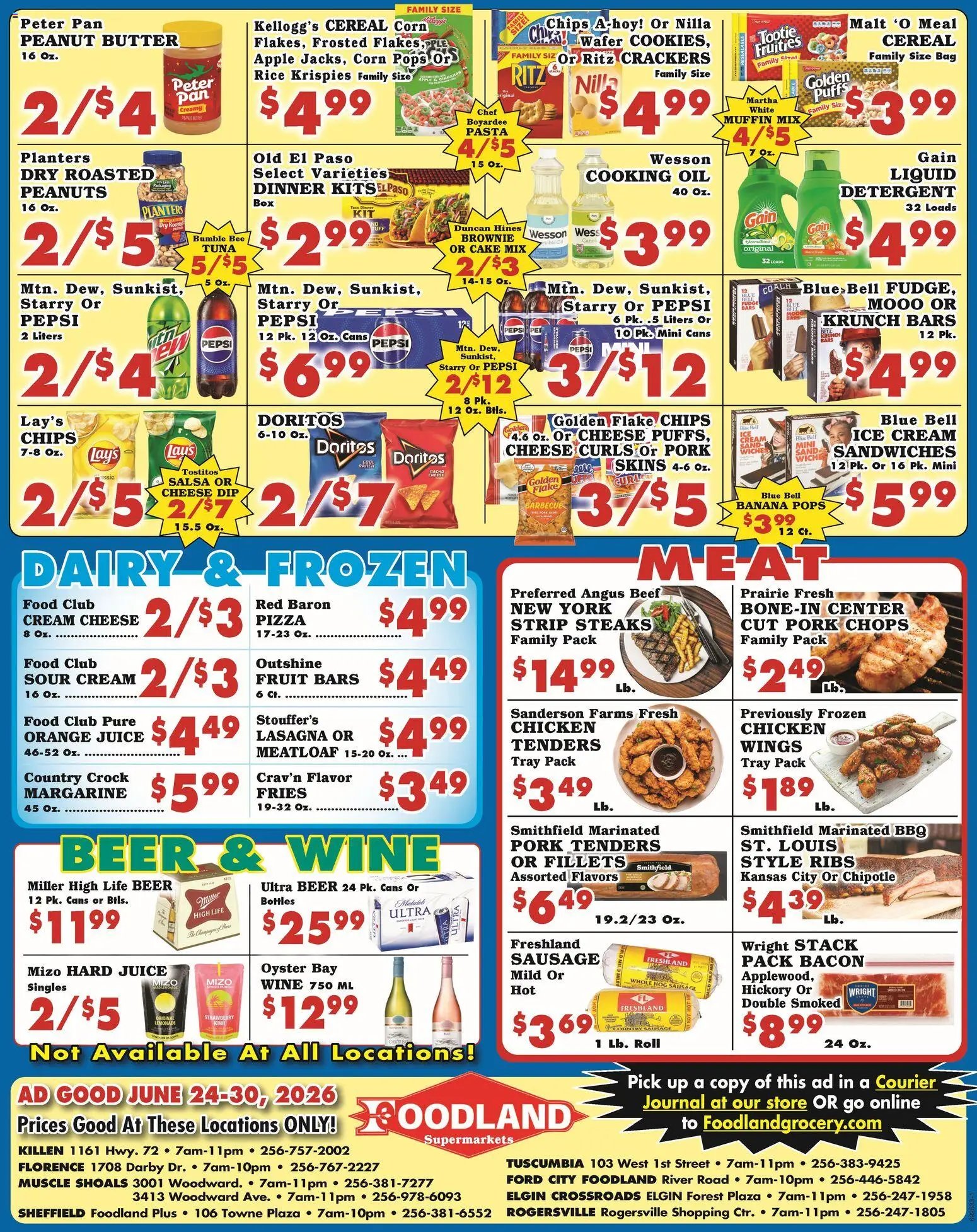 Foodland Weekly Ad - Supermarkets