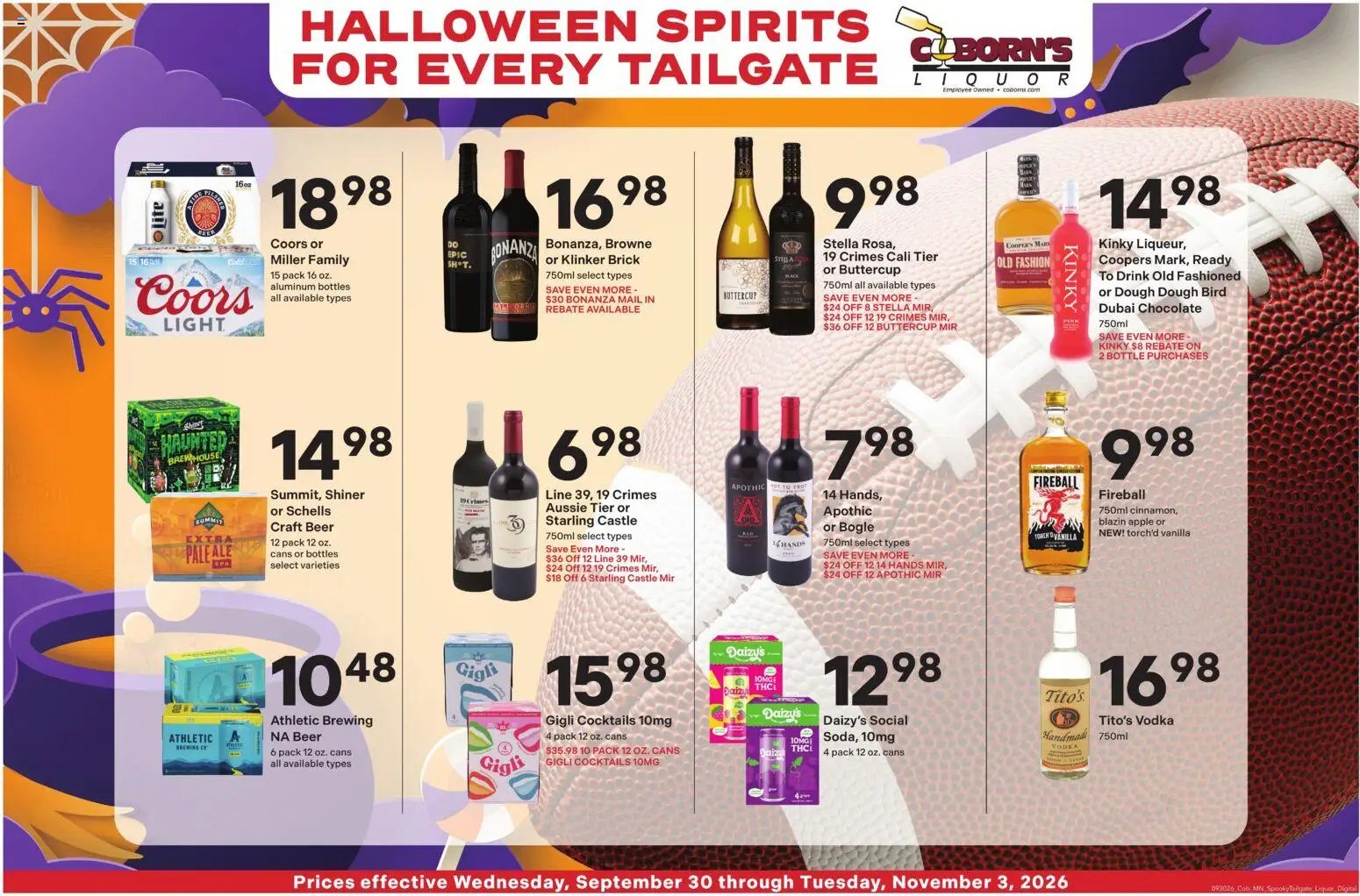 Coborn's Liquor Ad