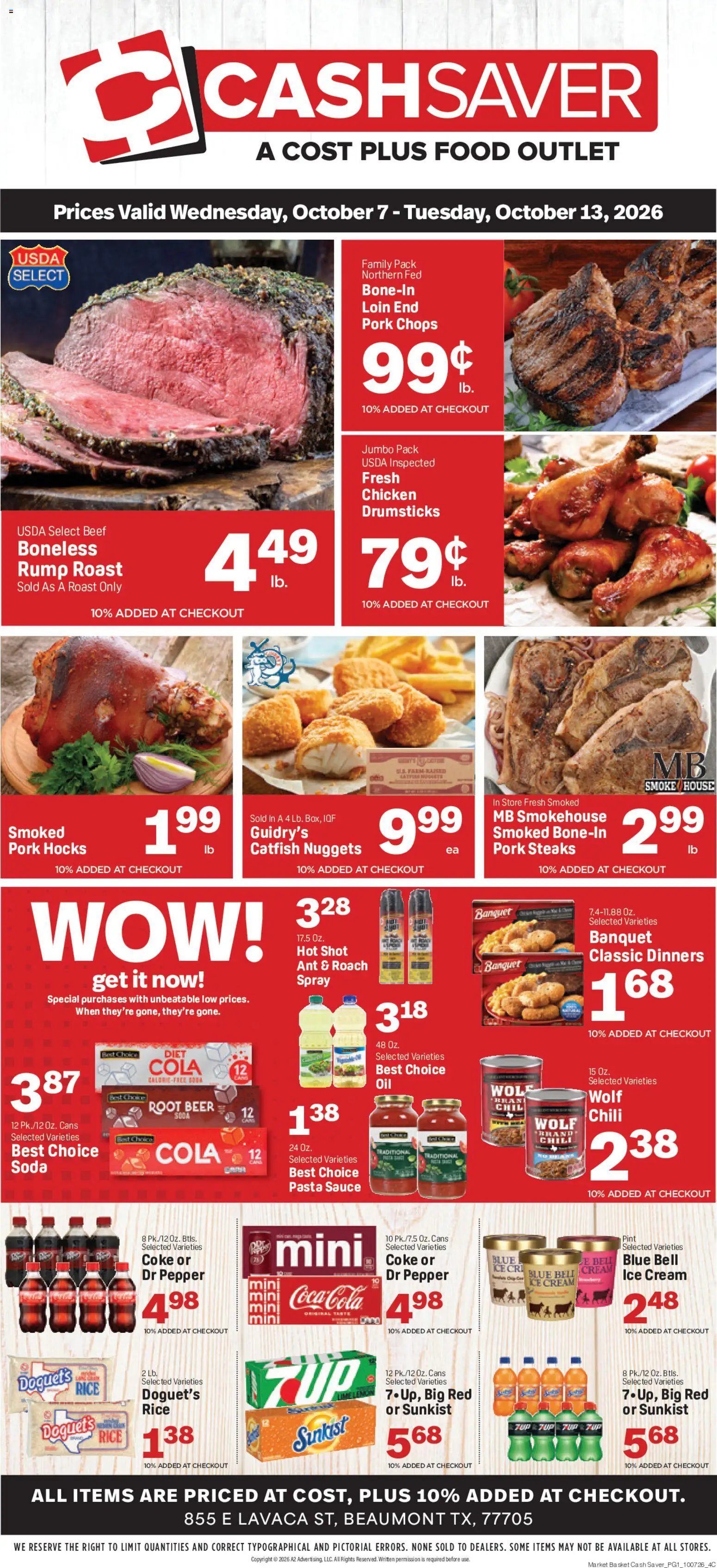Market Basket Cash Saver