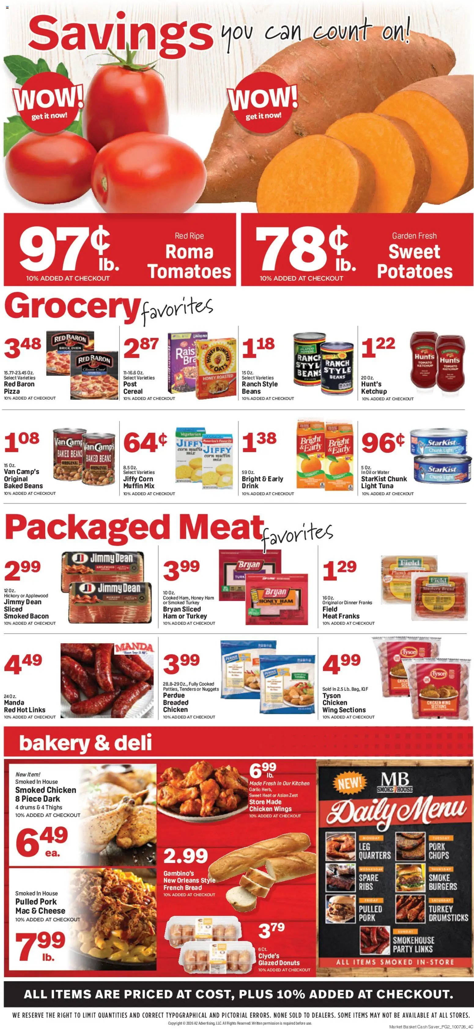 Market Basket Cash Saver
