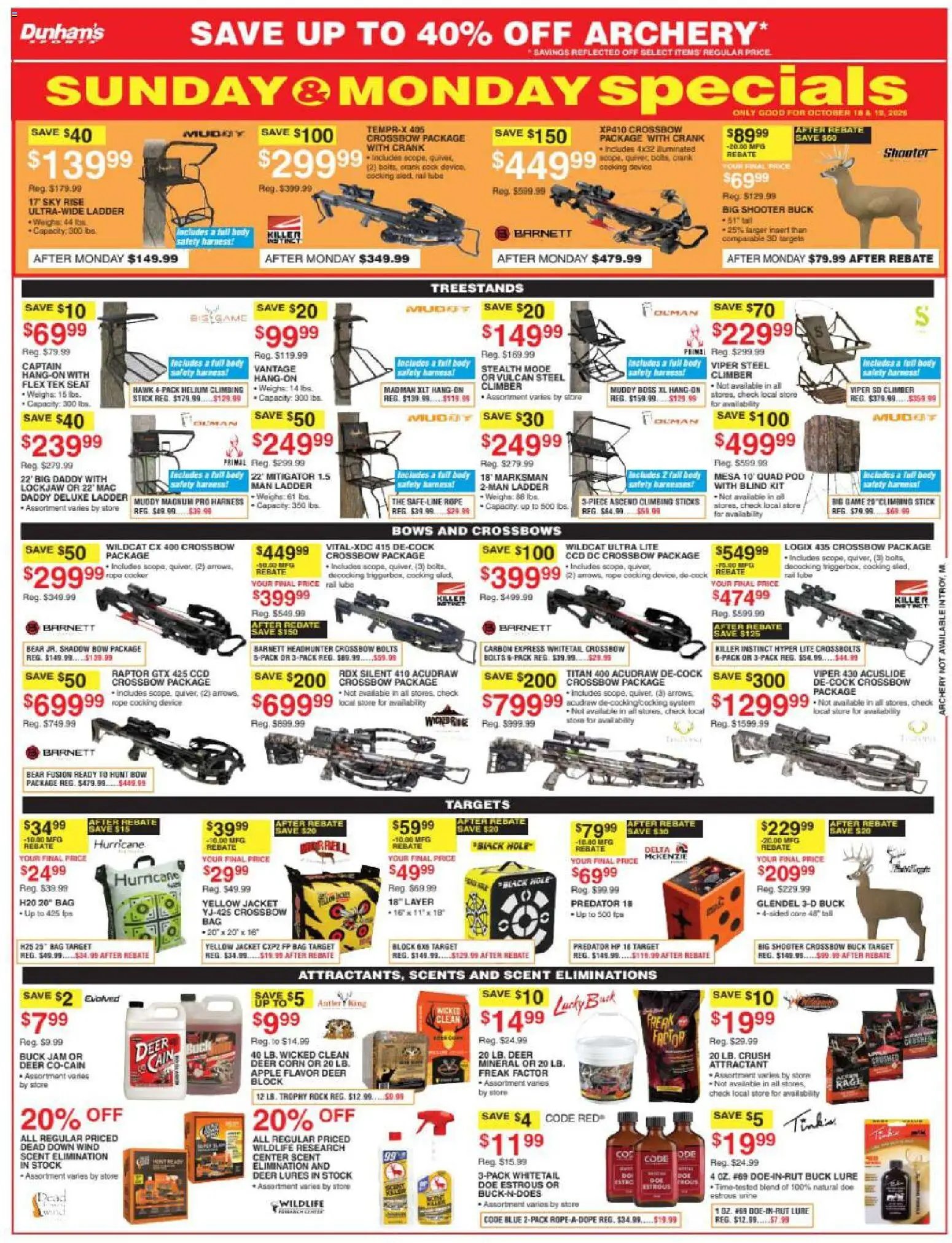 Dunham's Sports Weekly Ad