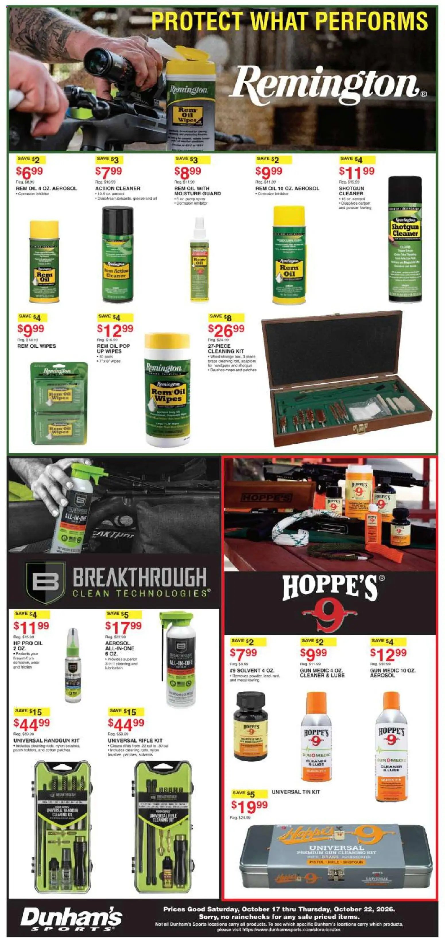 Dunham's Sports Weekly Ad
