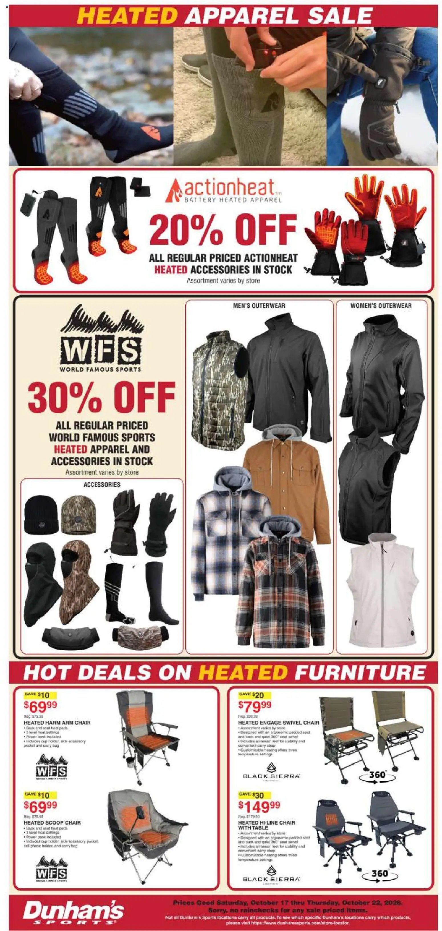 Dunham's Sports Weekly Ad