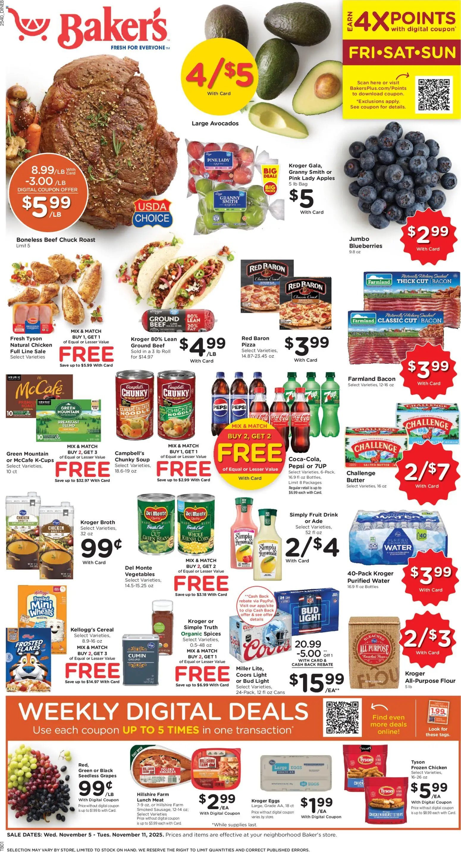 Baker's Weekly Ad (2025-11-05 - 2025-11-11) | 1