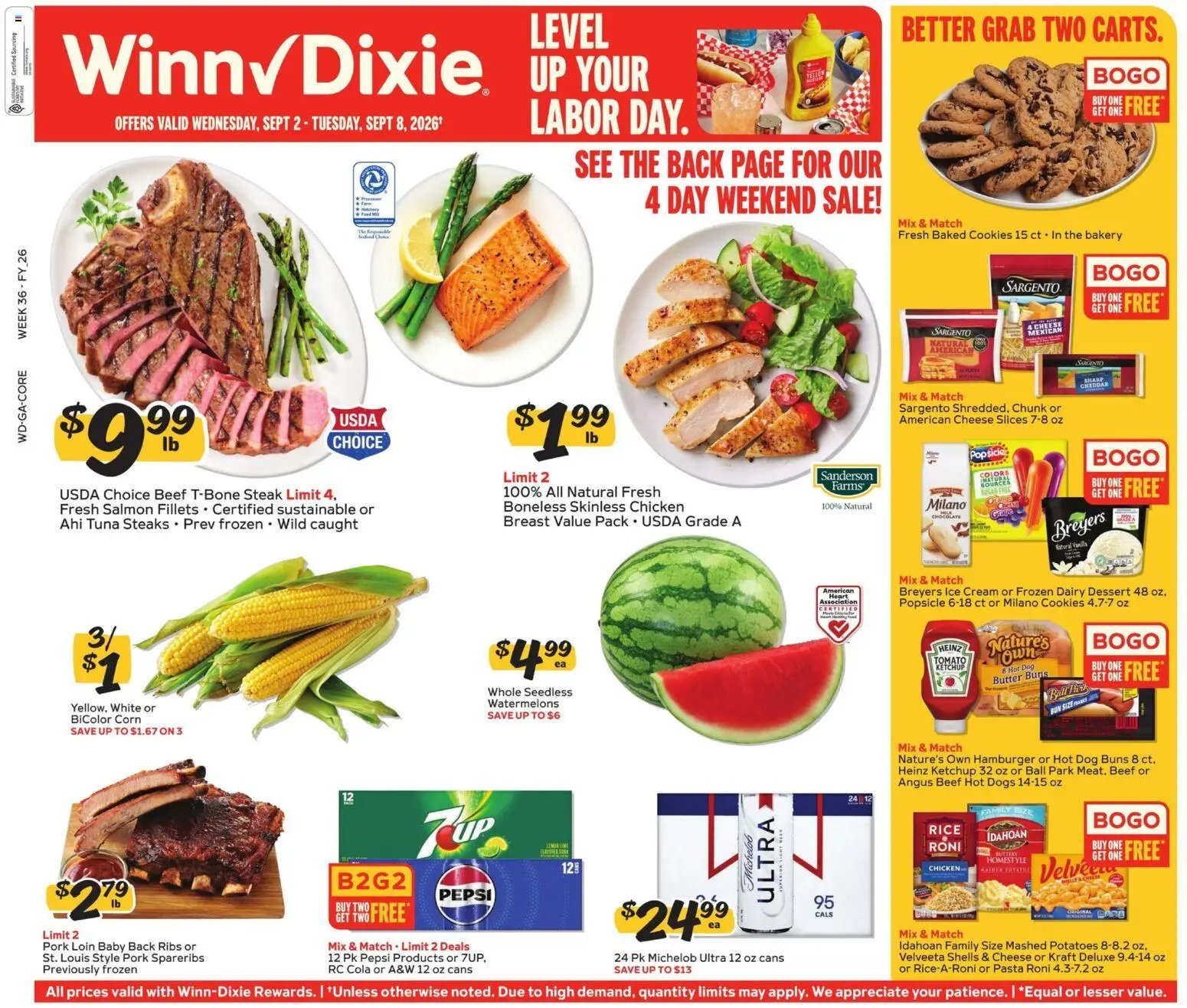 Winn Dixie Weekly Circular - GA