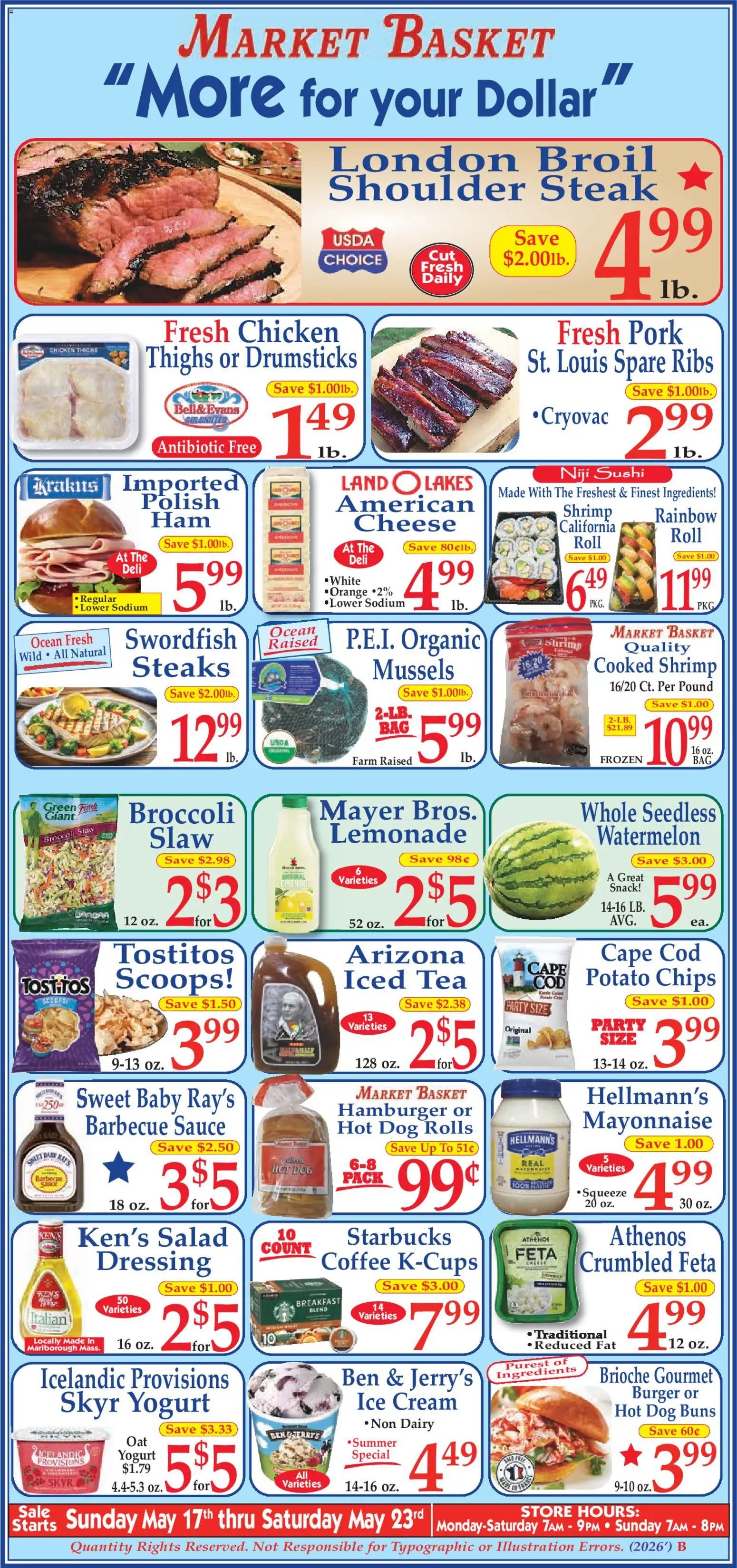 Market Basket Ad