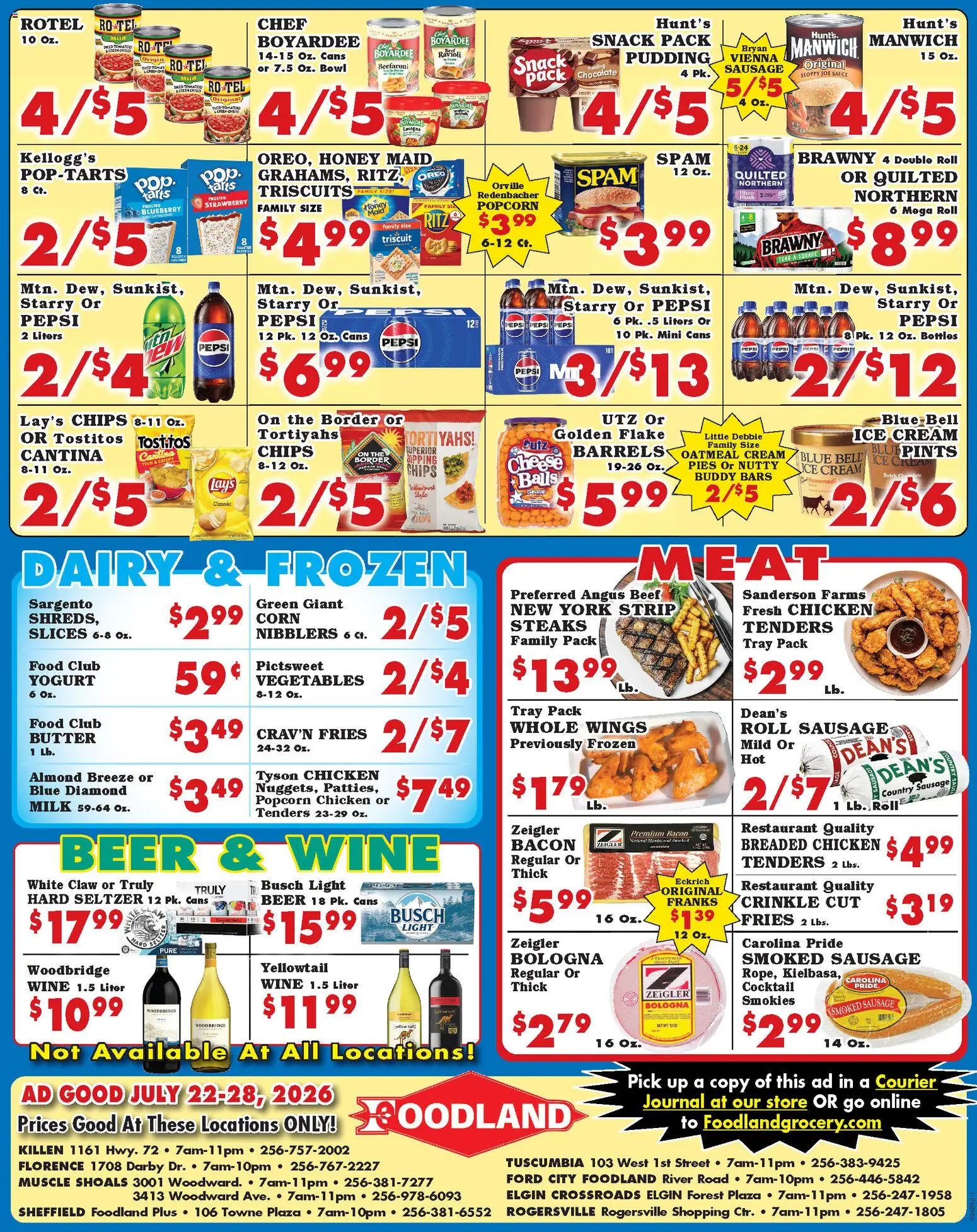 Foodland Weekly Ad - Supermarkets