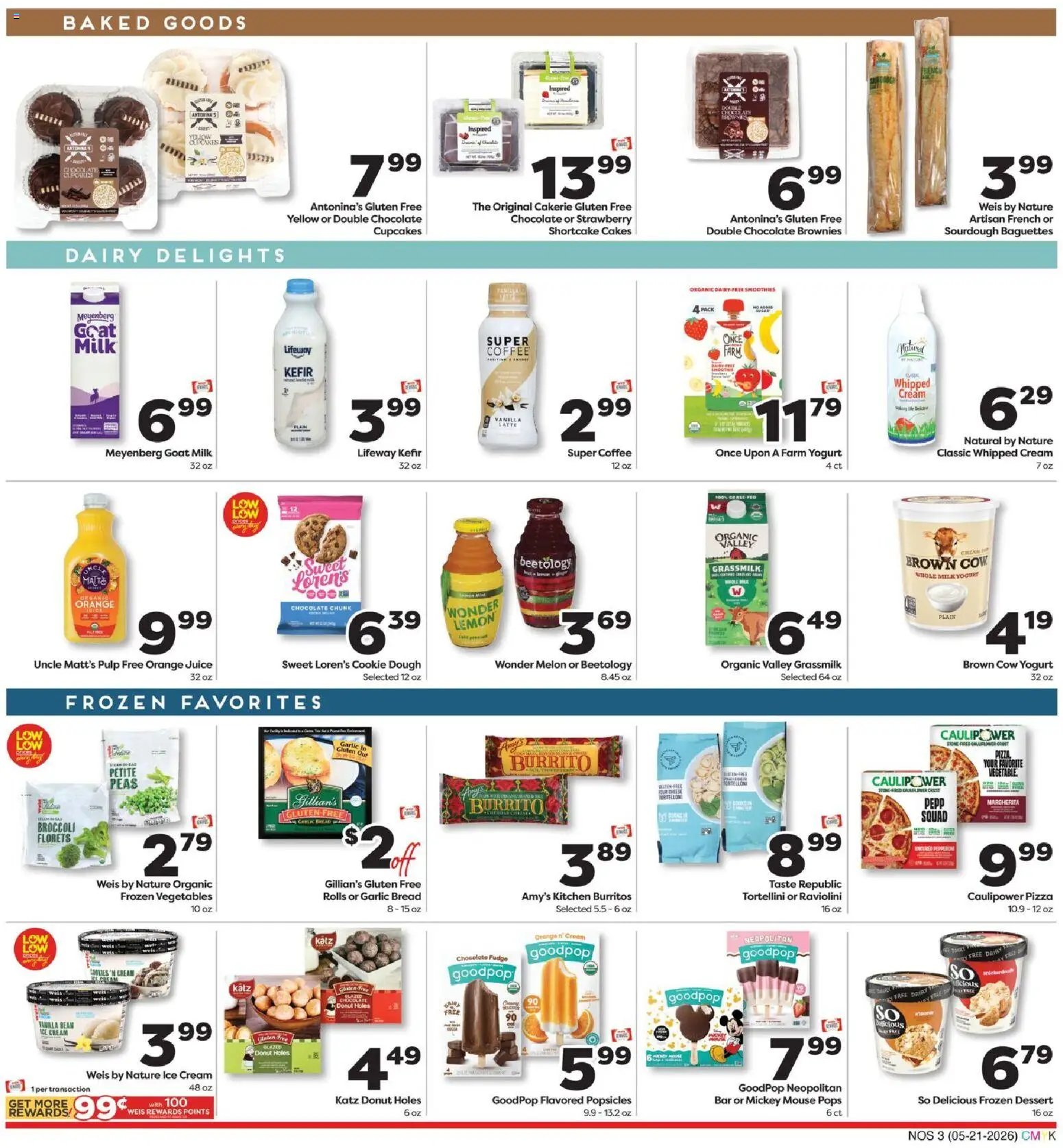 Weis Monthly Ad Natural & Living