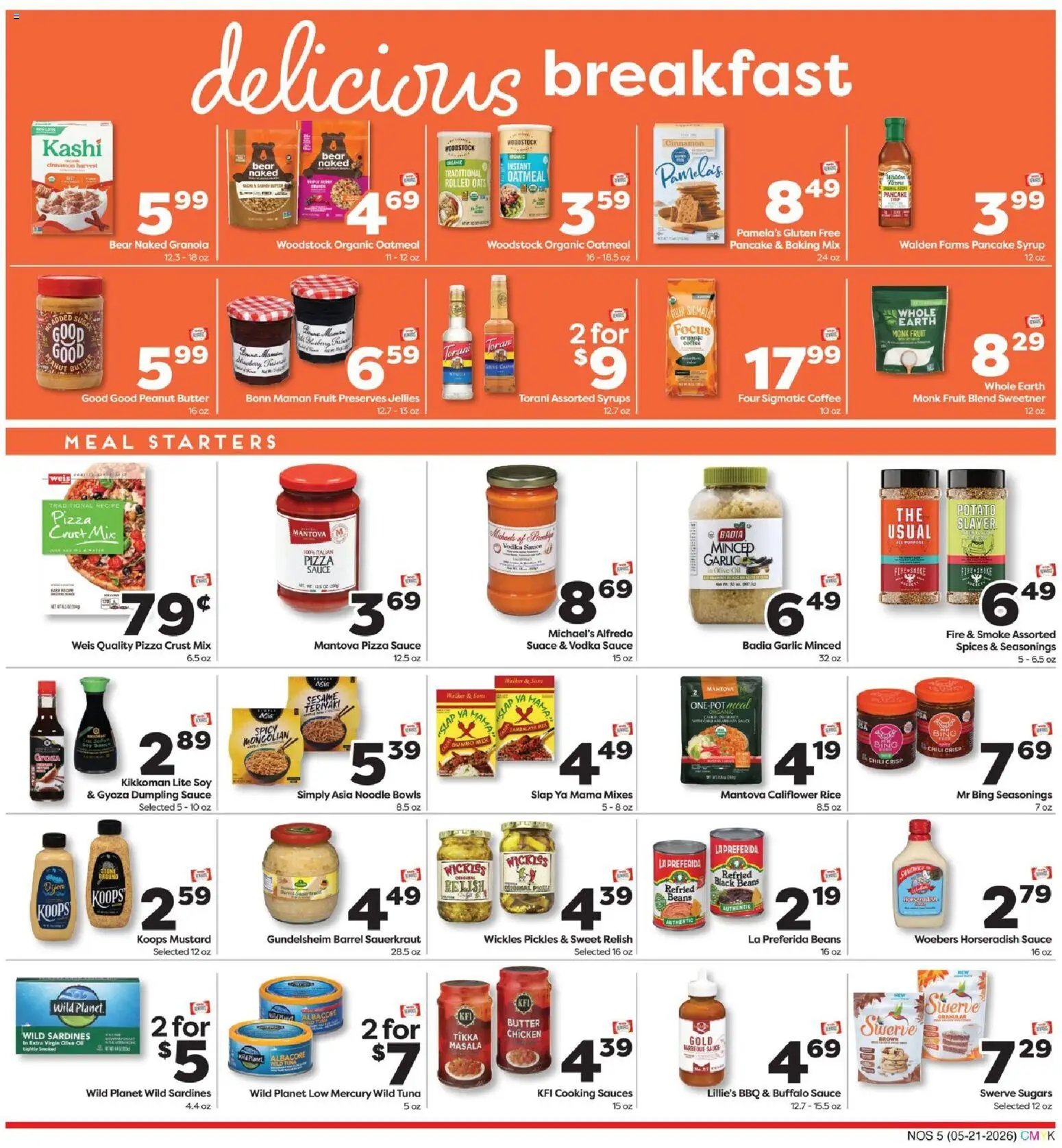 Weis Monthly Ad Natural & Living