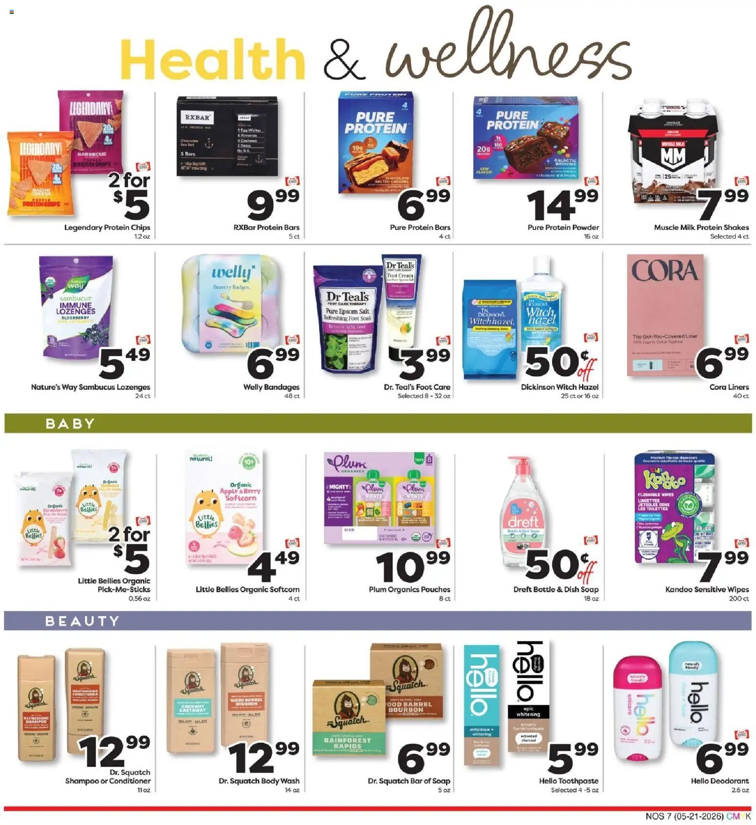 Weis Monthly Ad Natural & Living