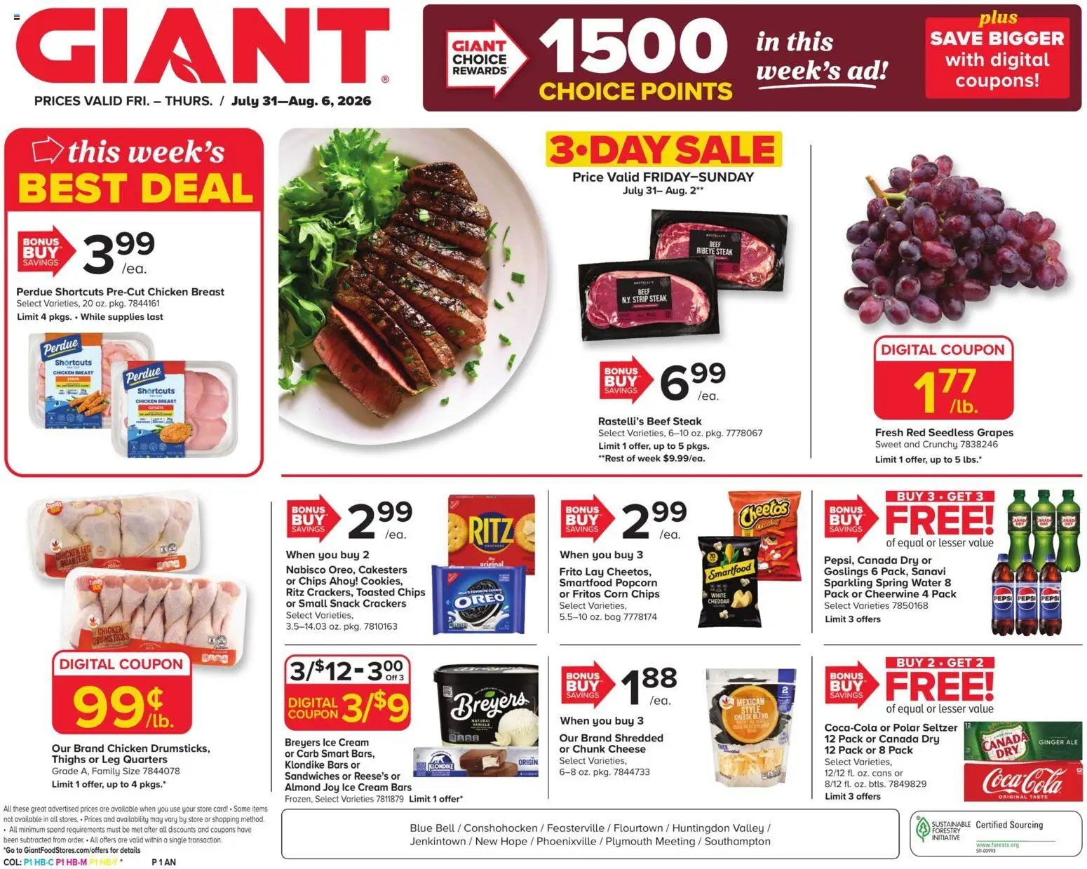 Giant Weekly Ad