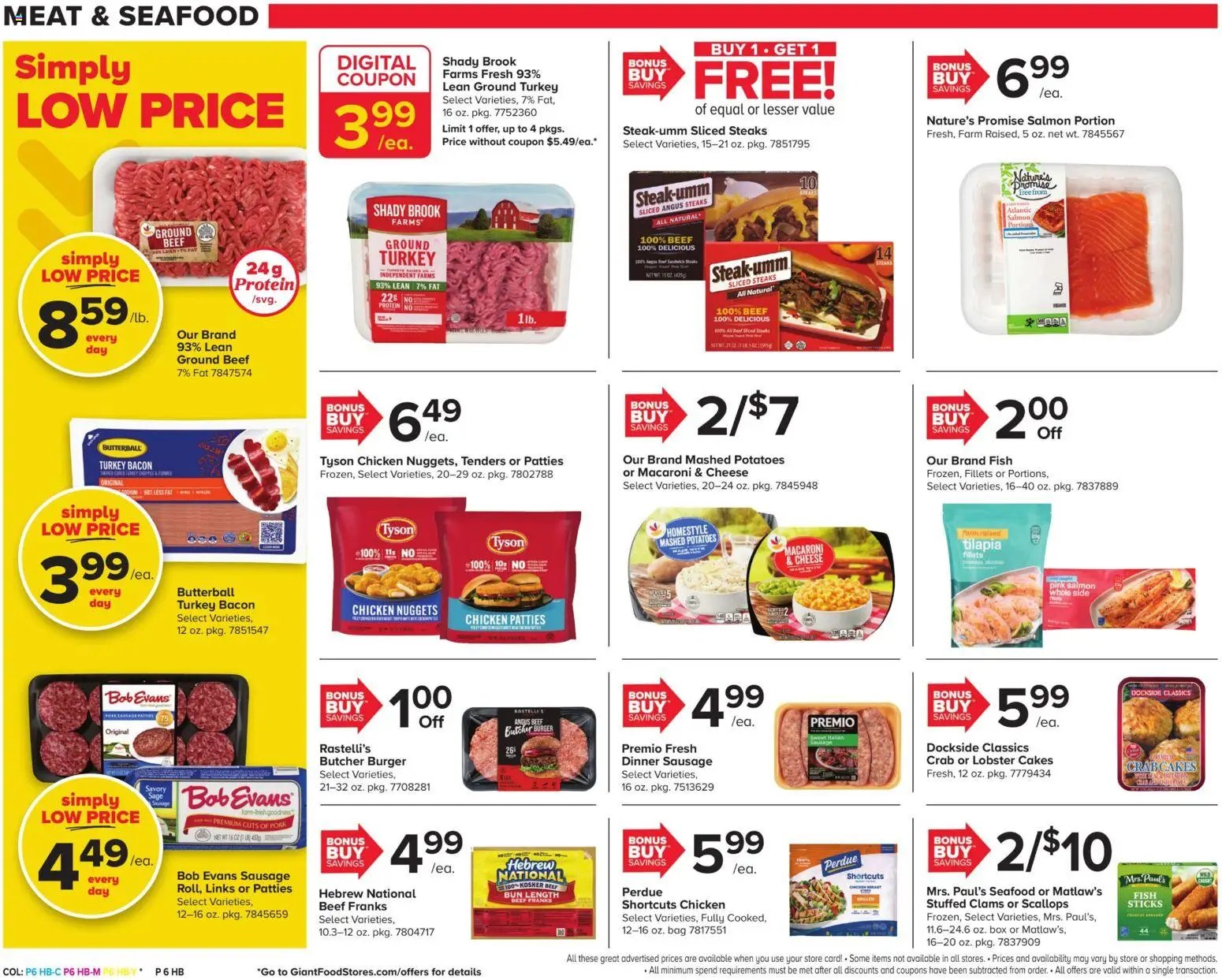 Giant Weekly Ad