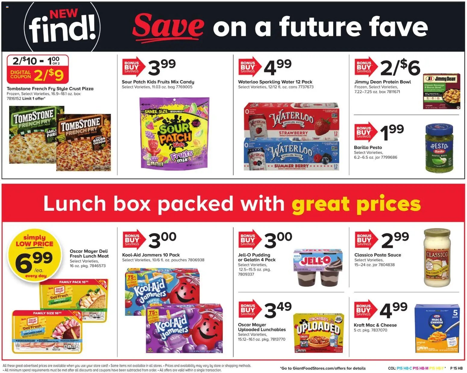 Giant Weekly Ad