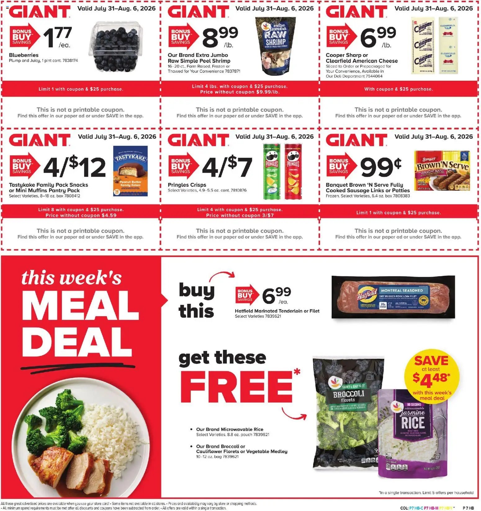 Giant Weekly Ad