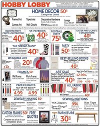 Hobby Lobby Weekly Ad