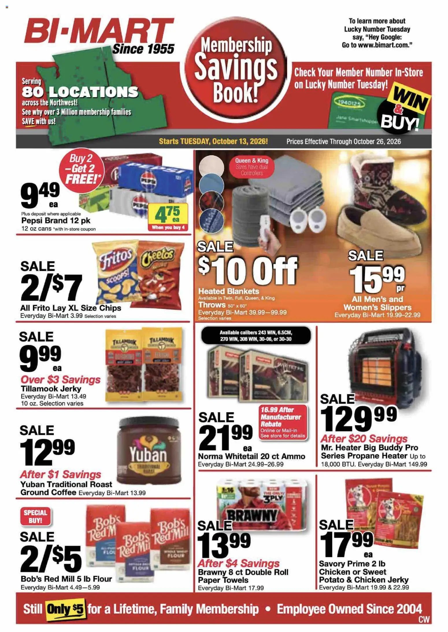 Bi-Mart Membership Savings Book