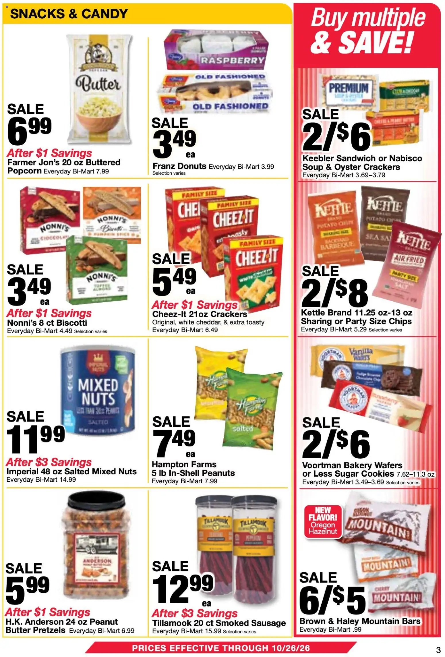 Bi-Mart Membership Savings Book