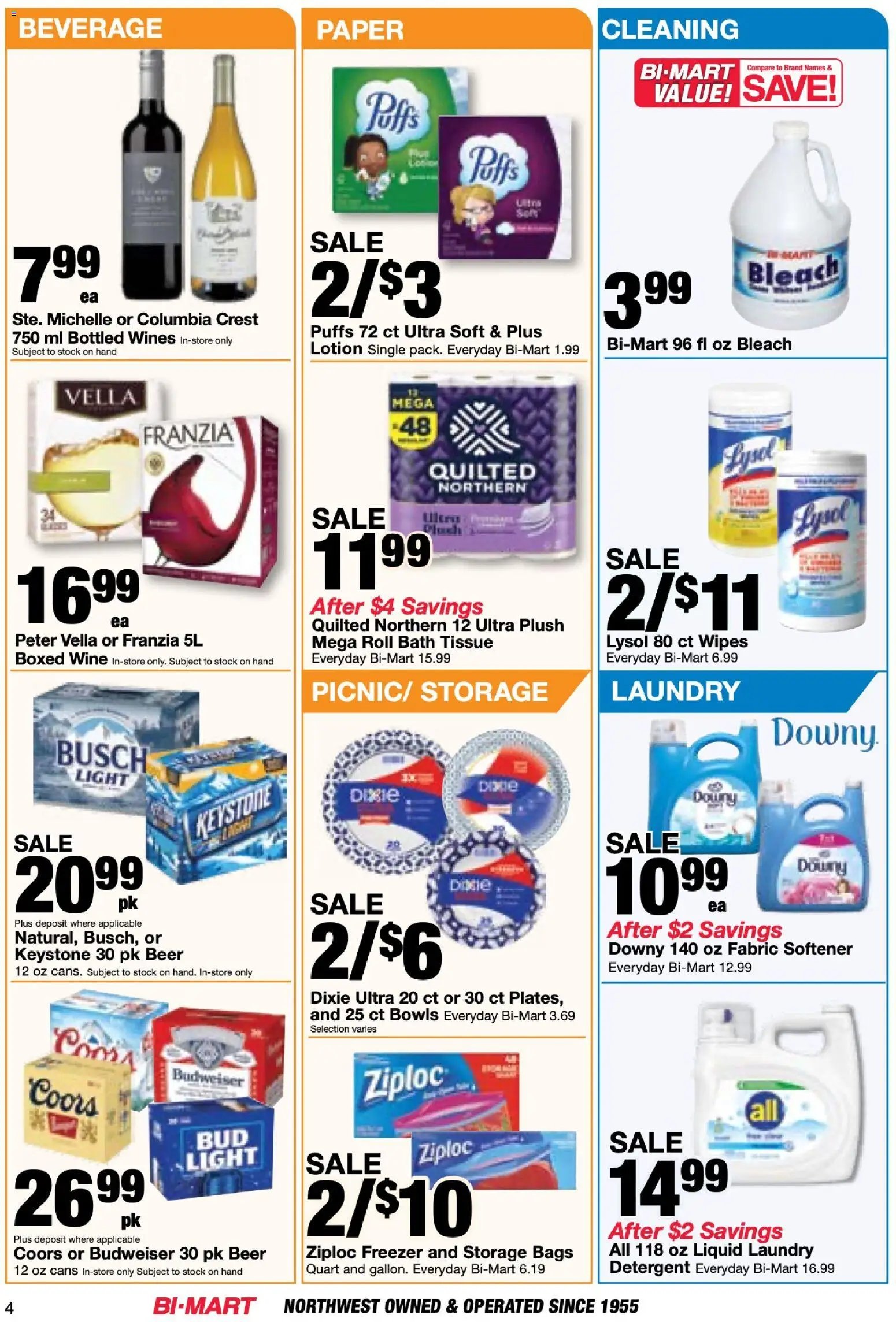Bi-Mart Membership Savings Book