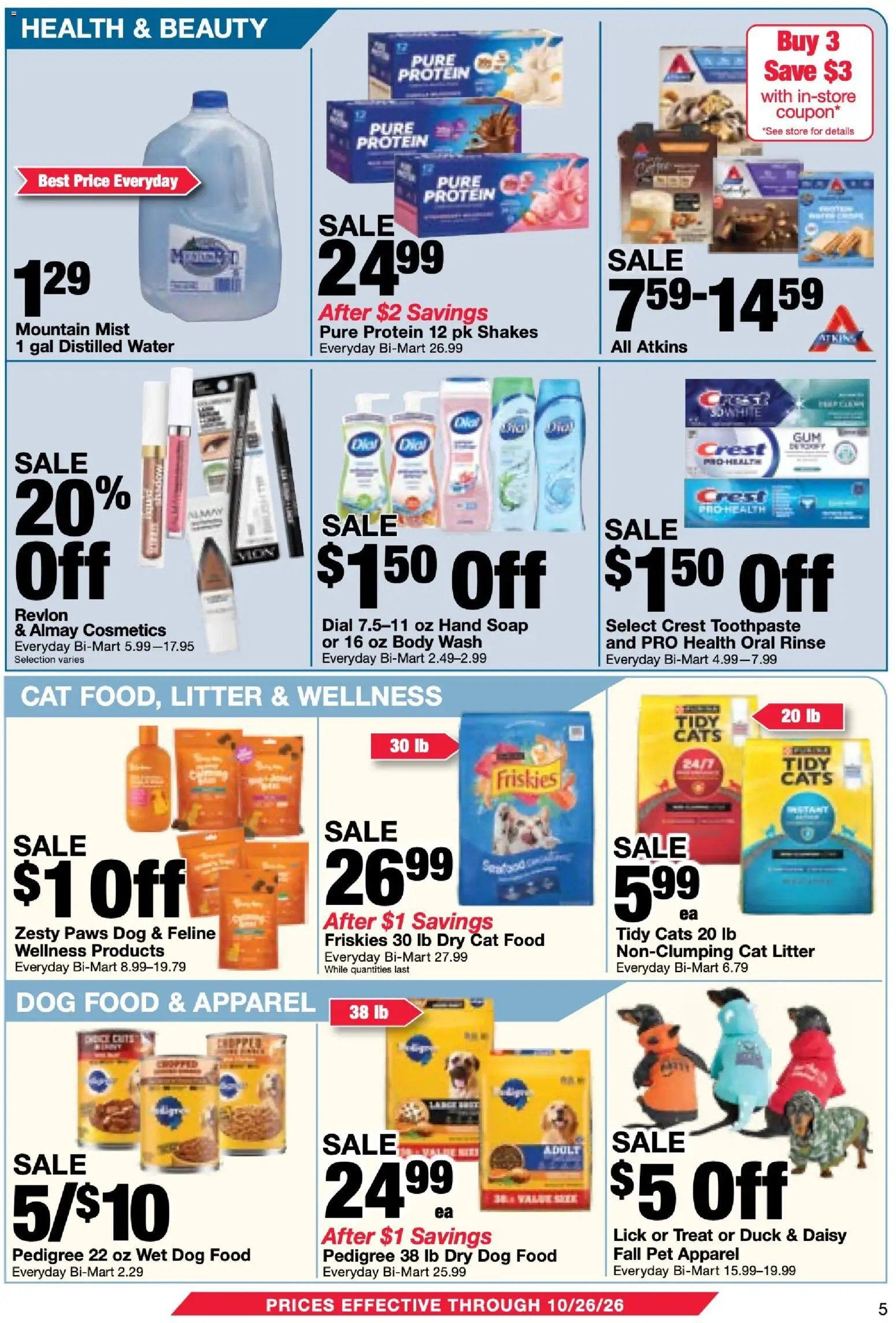 Bi-Mart Membership Savings Book