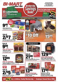 Bi-Mart Membership Savings Book